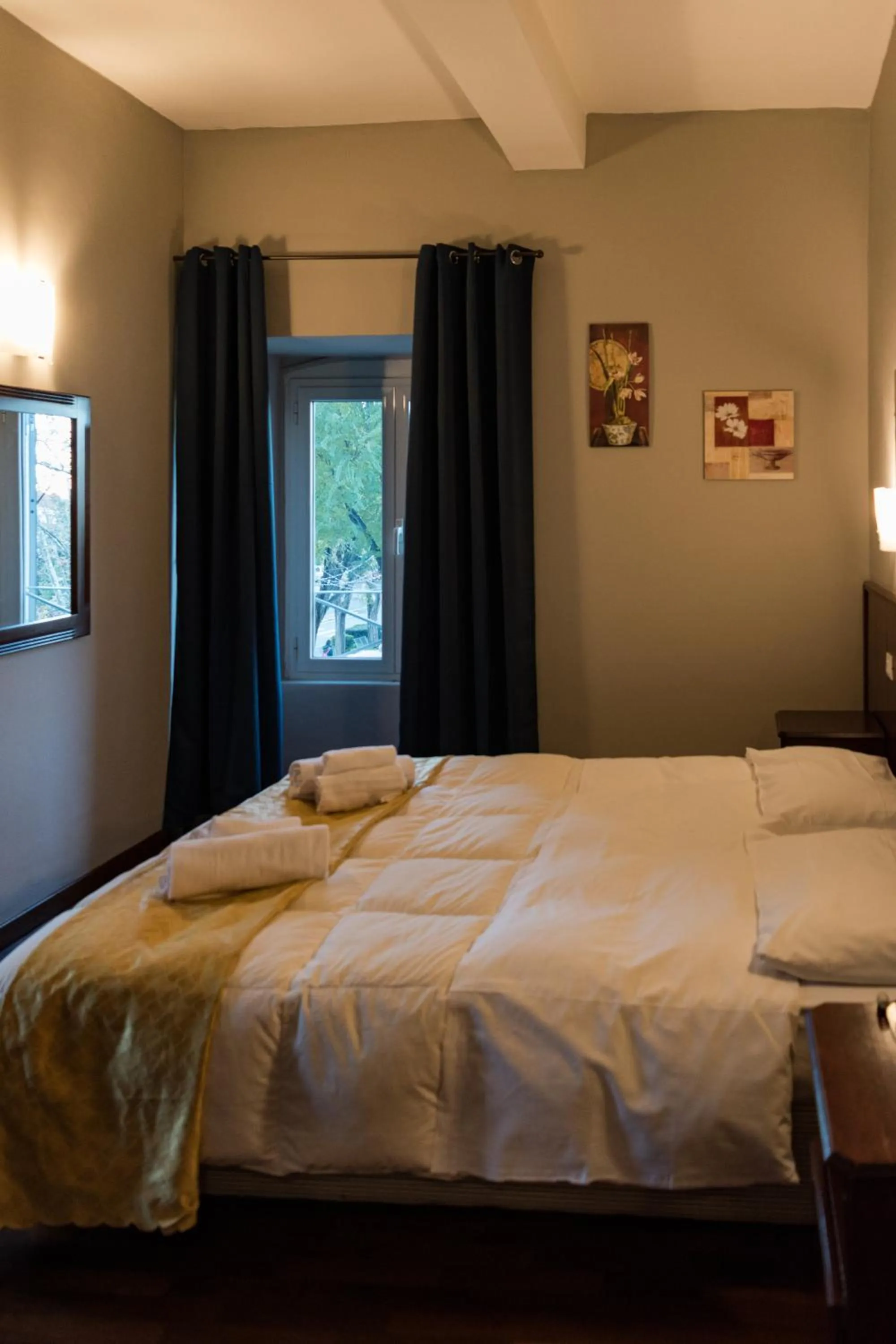 Bed in Antica Terrazza Frascati