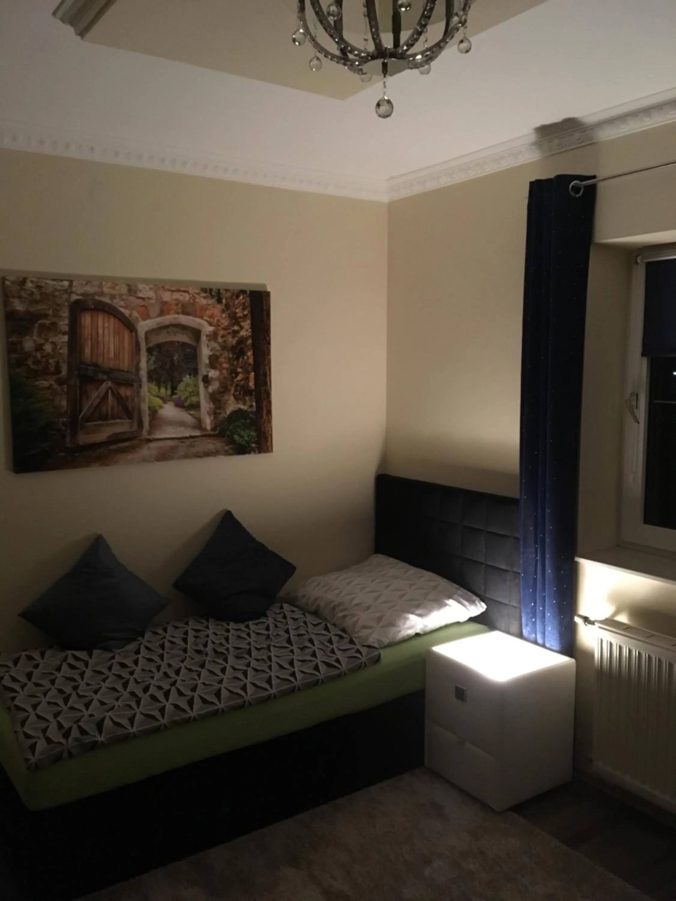 Bed in Hotel Restaurant Hesch