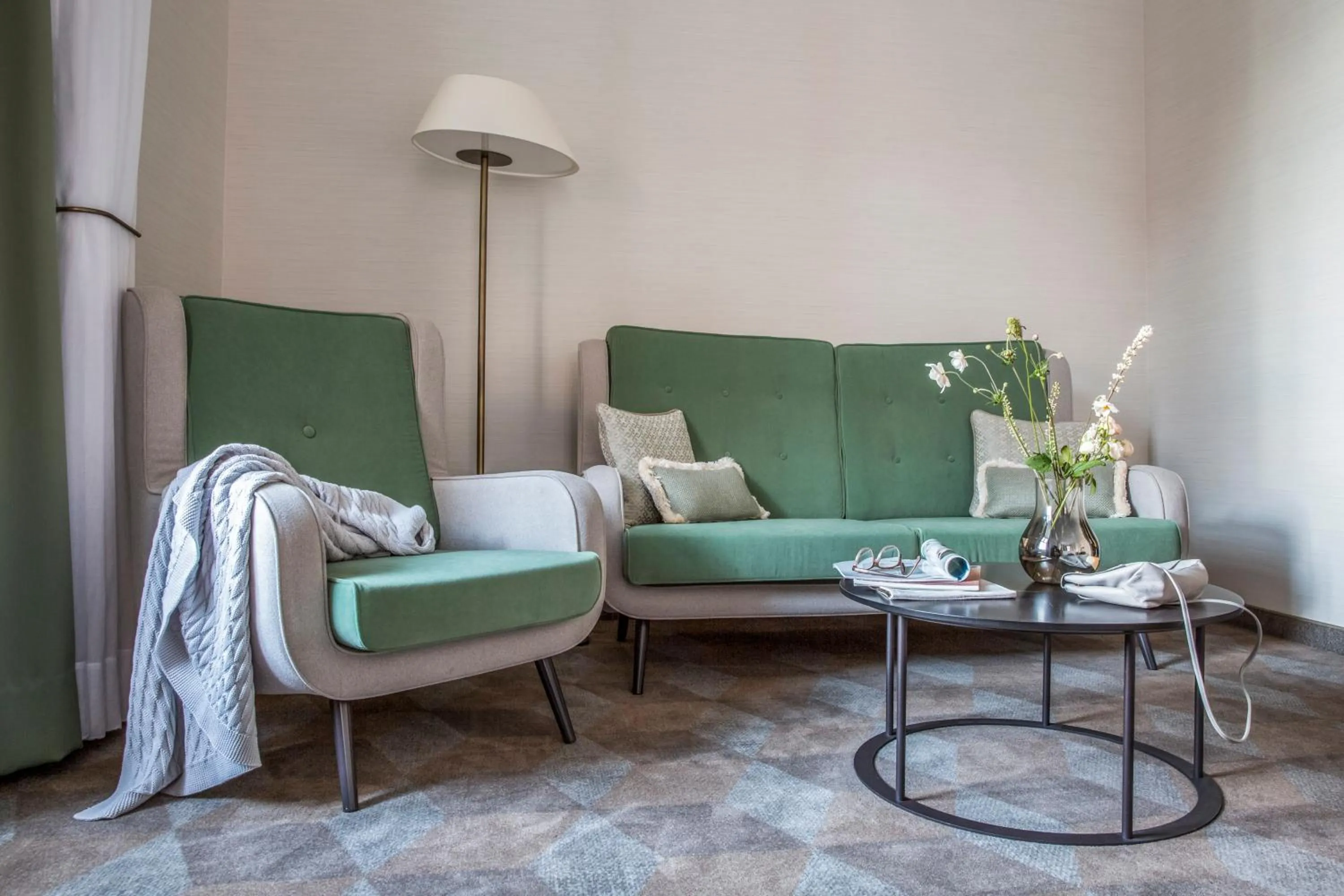 Living room in Gewandhaus Dresden, Autograph Collection