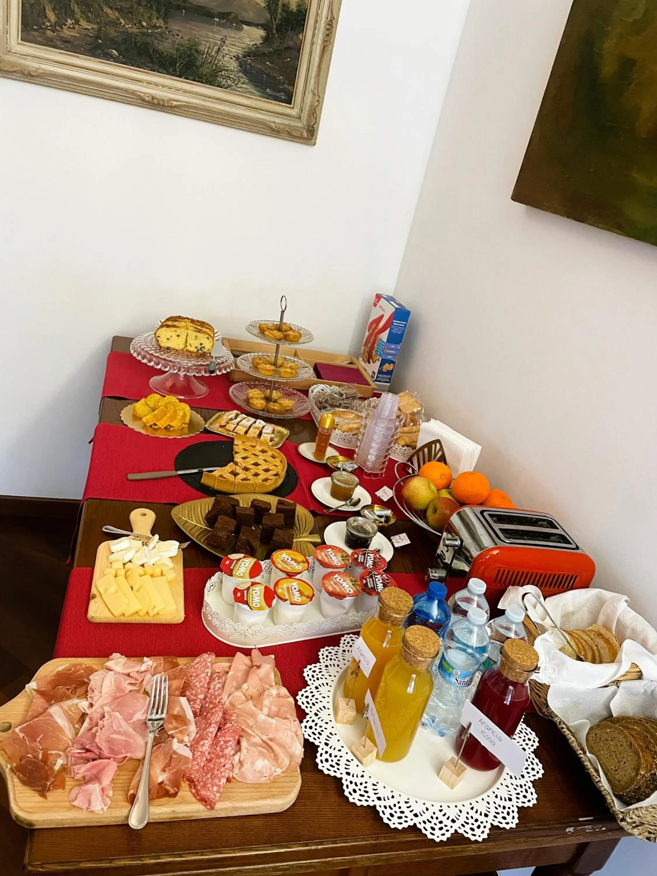 Breakfast in B&B Villa Tersius