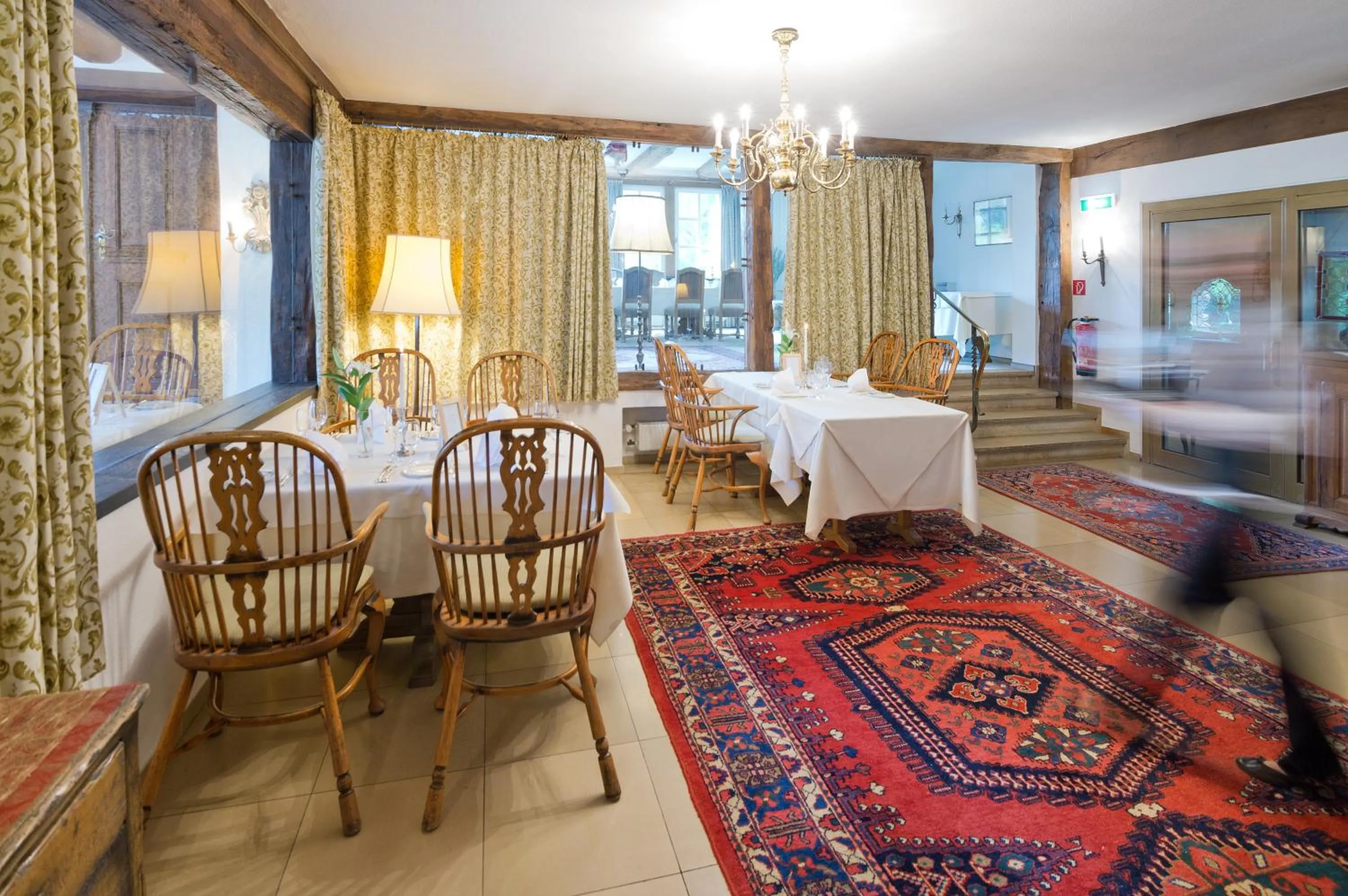 Restaurant/places to eat in Romantik Waldhotel Mangold