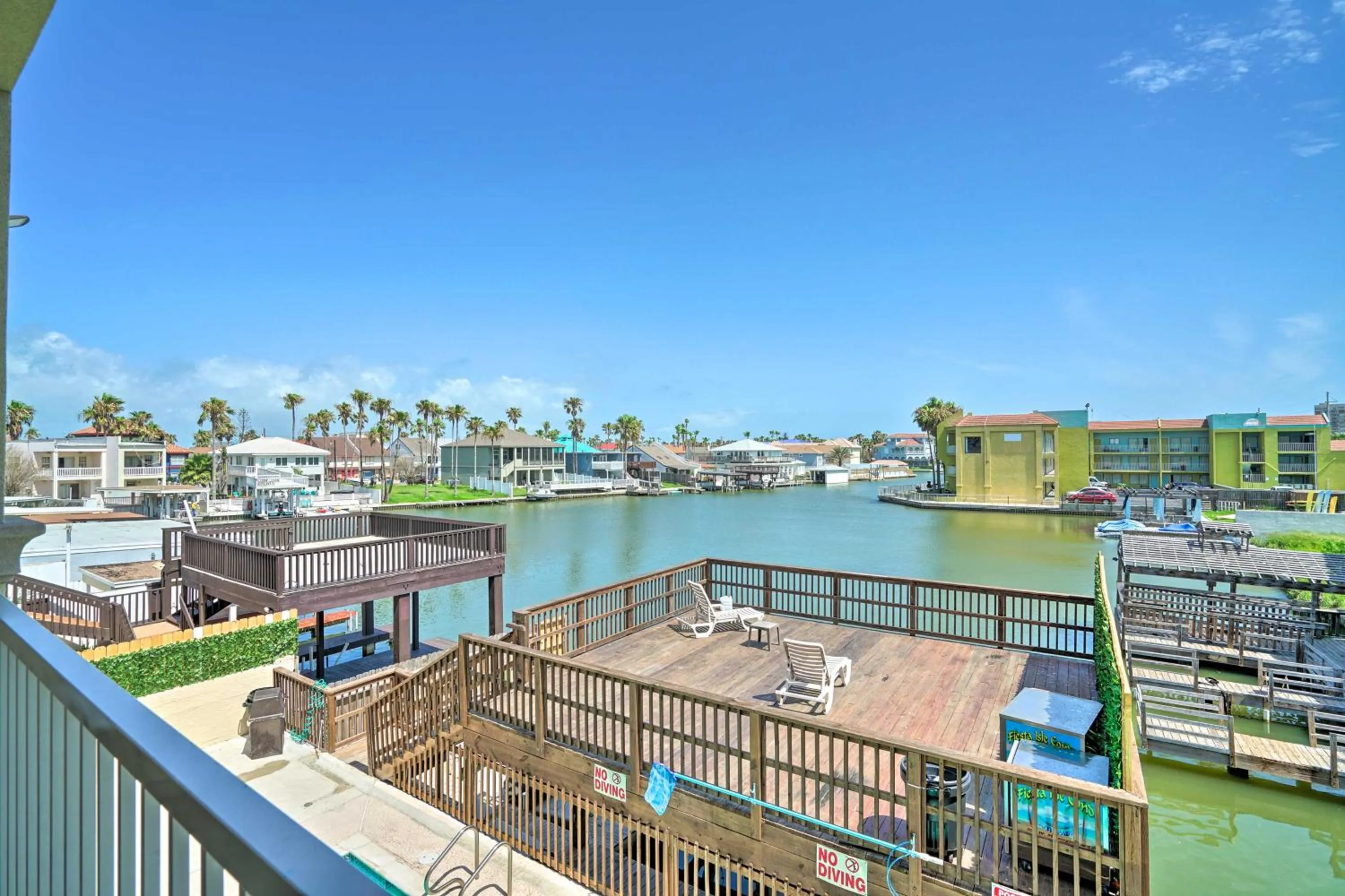 Updated Fiesta Isles Condo with Bay Views and Pool!