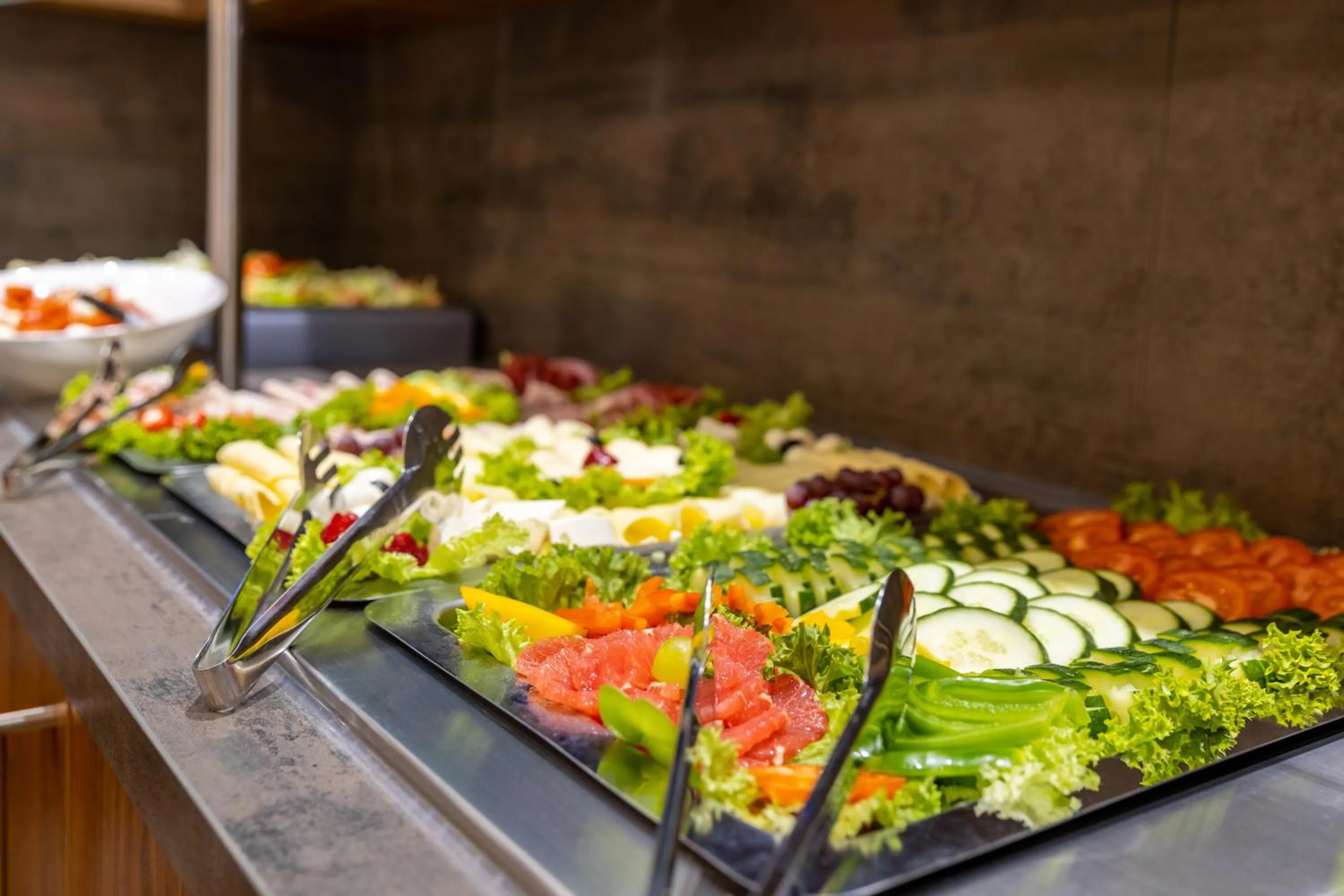 Buffet breakfast in Trip Inn Hotel Messe Westend