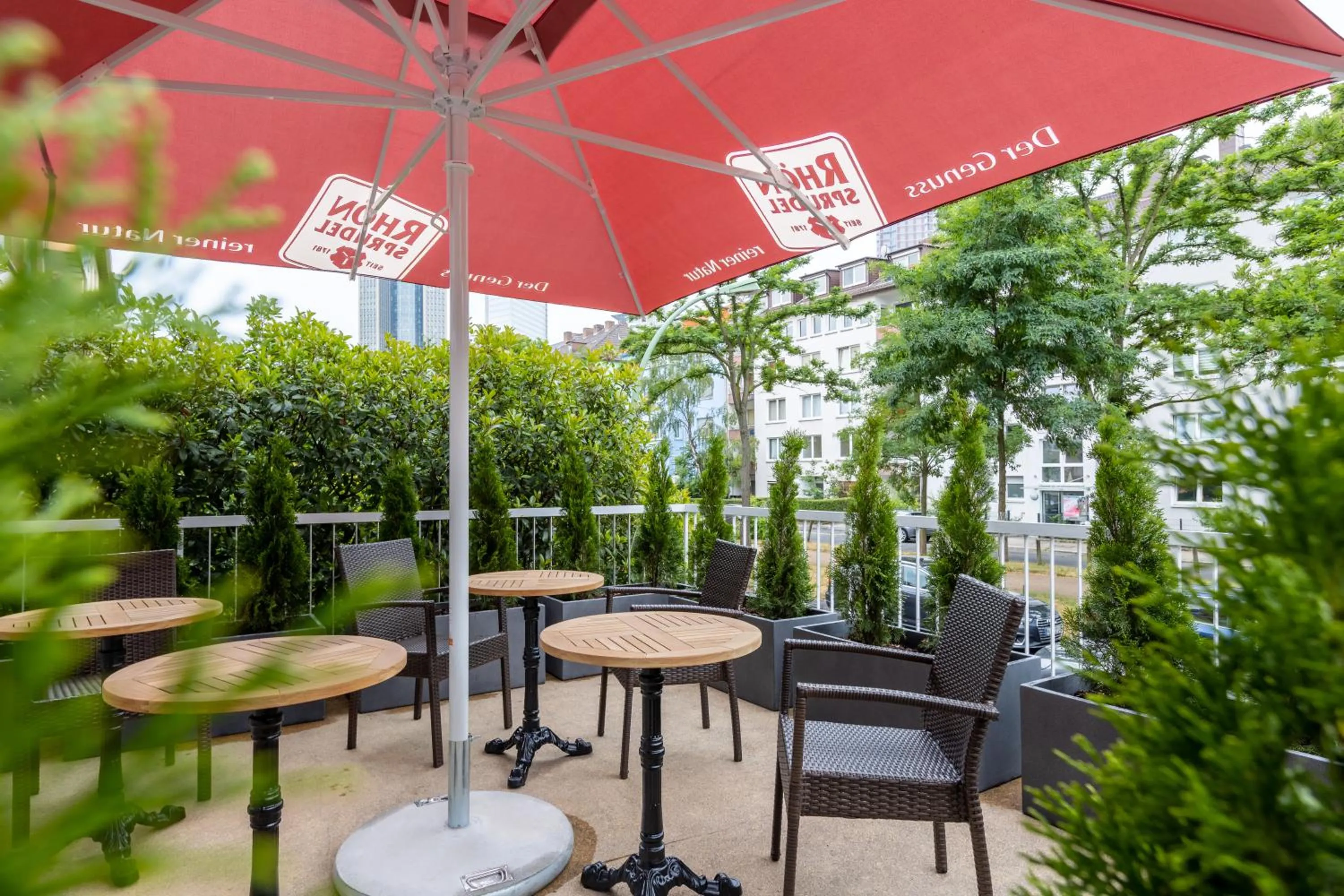 Patio in Trip Inn Hotel Messe Westend