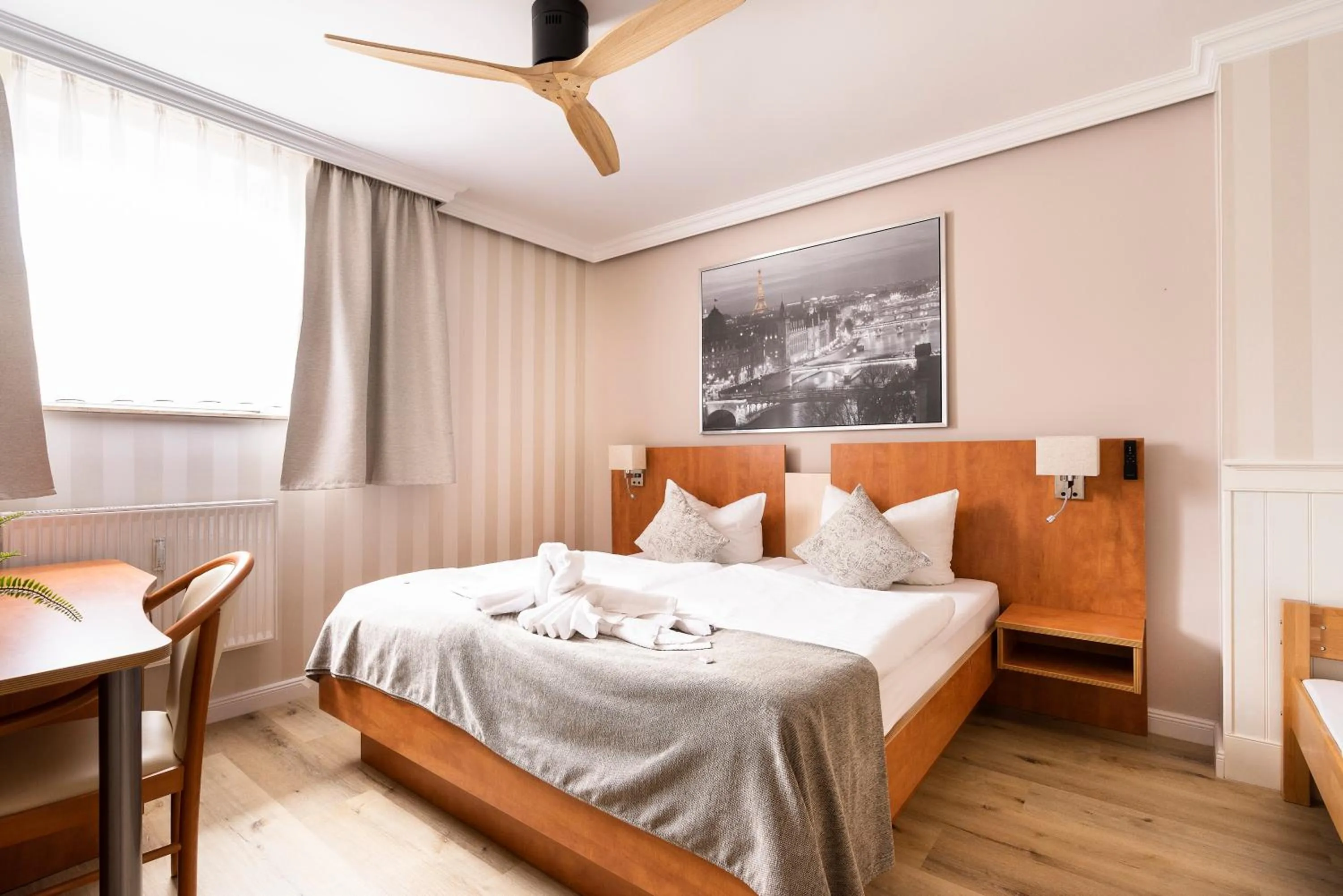 Bed in Cityhotel Bernburg