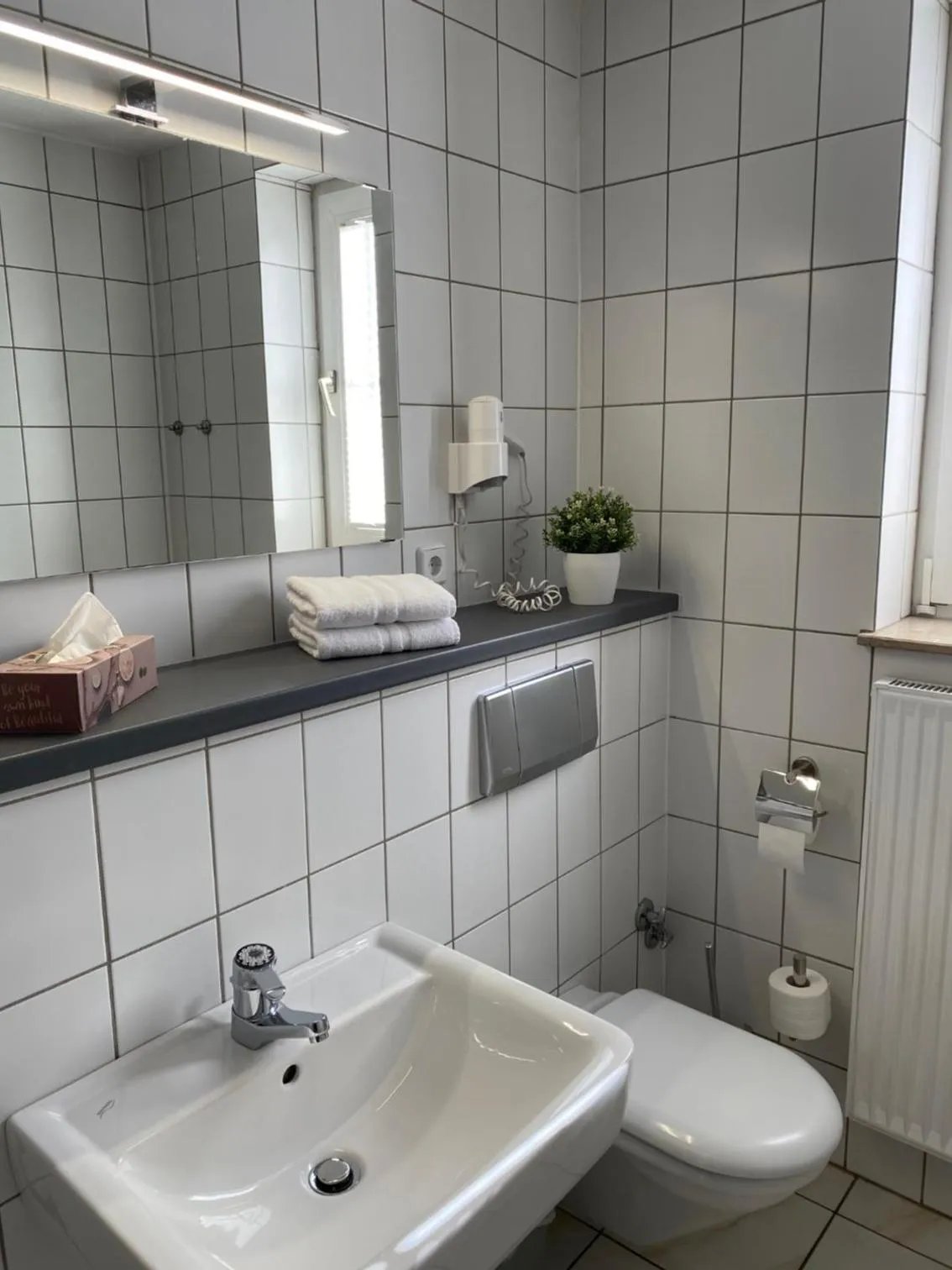 Bathroom in Cityhotel Bernburg