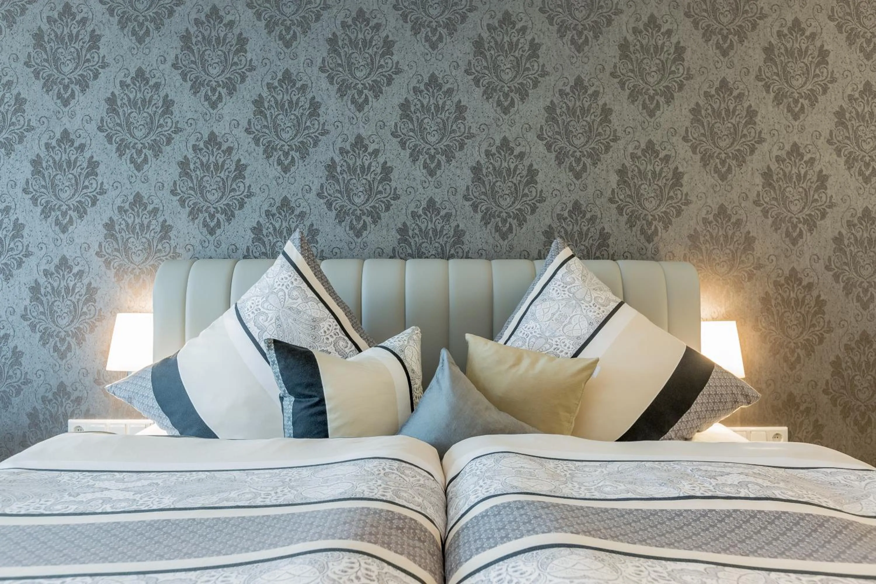 Decorative detail, Bed in Landhotel Bartmann