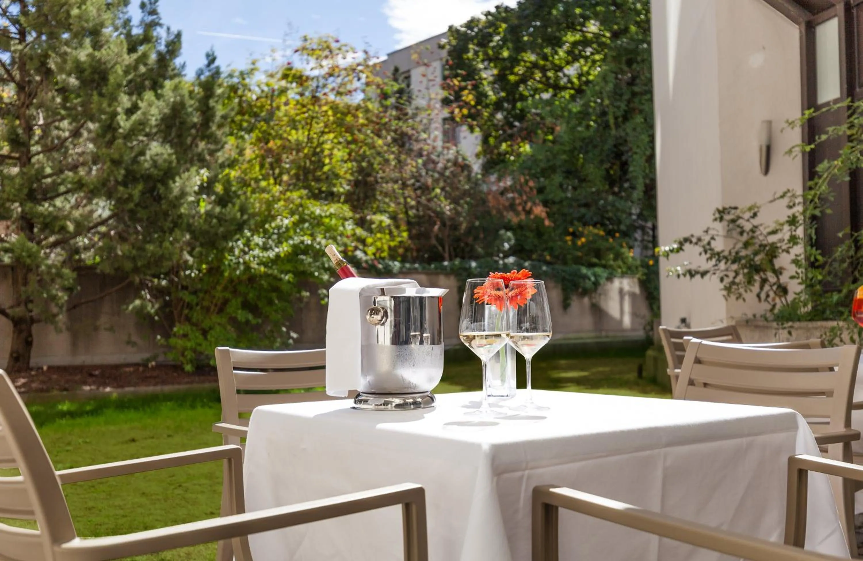 Balcony/Terrace in Leonardo Hotel Munich City North