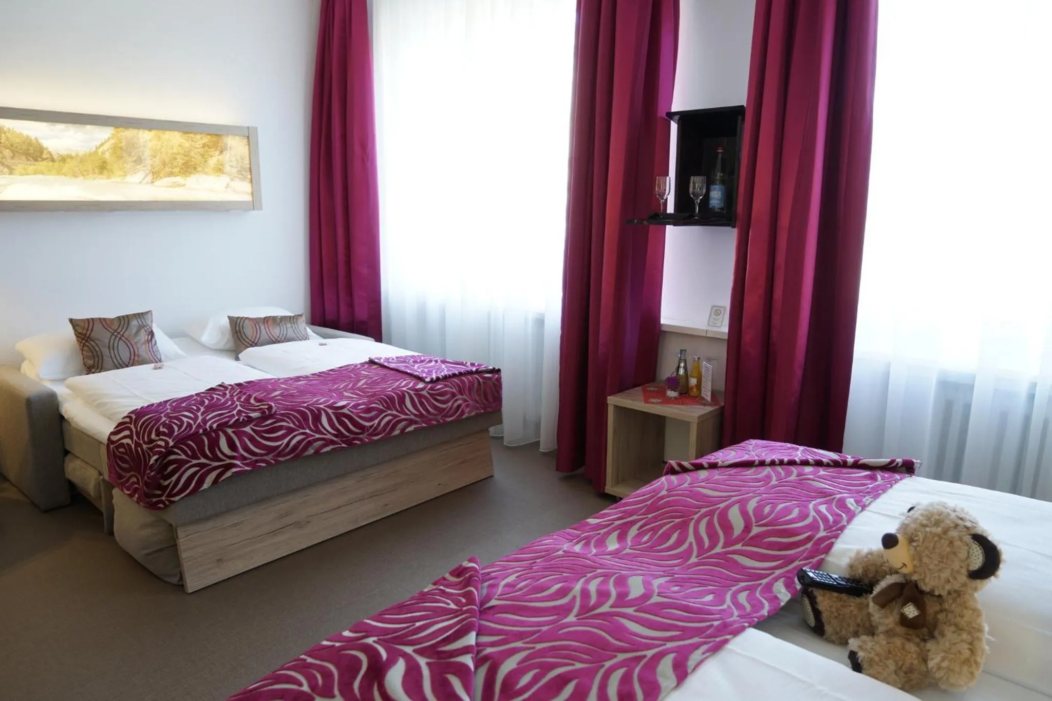 Family, Bed in Hotel Edel Weiss