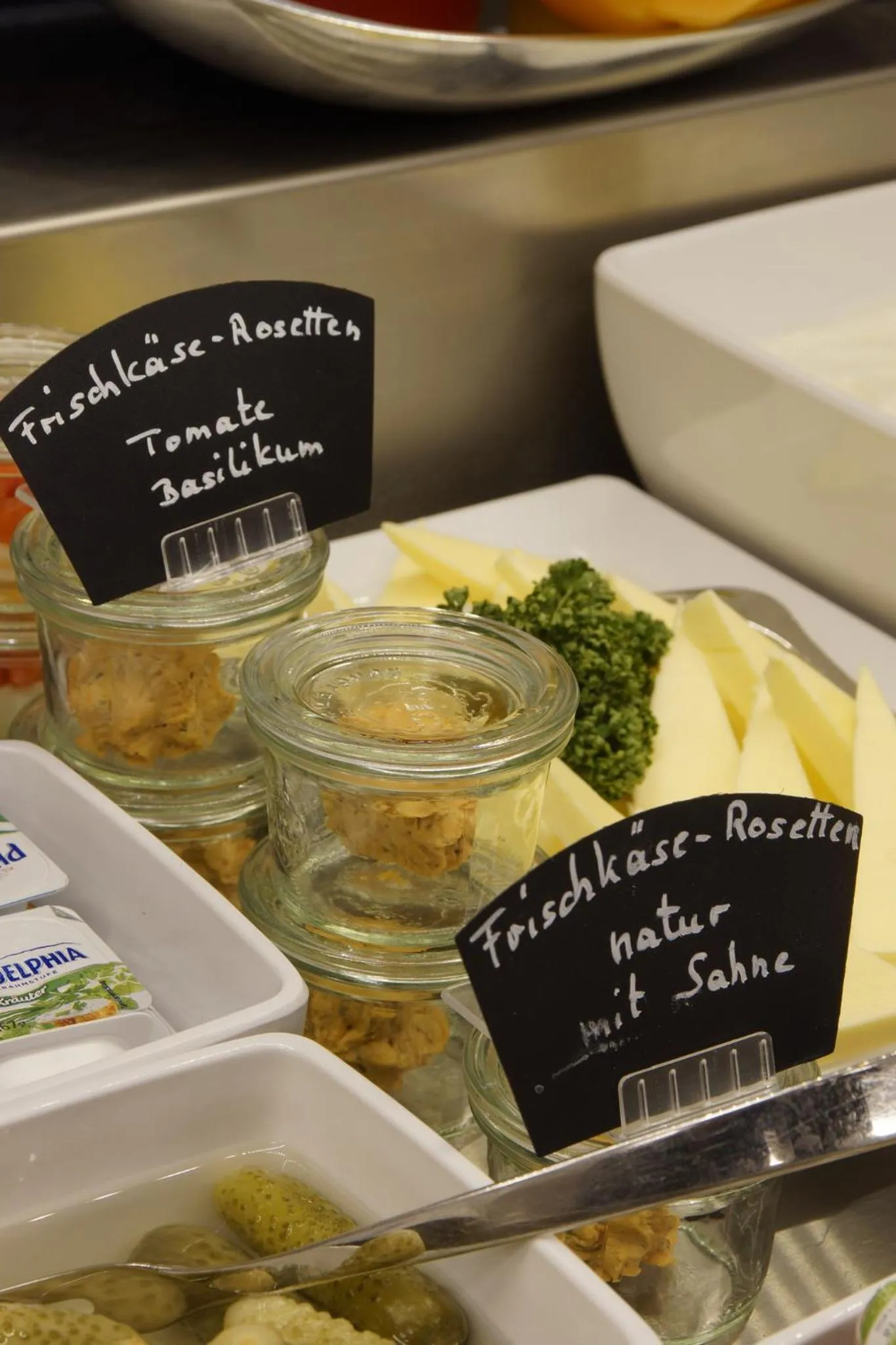 Buffet breakfast in Hotel Edel Weiss