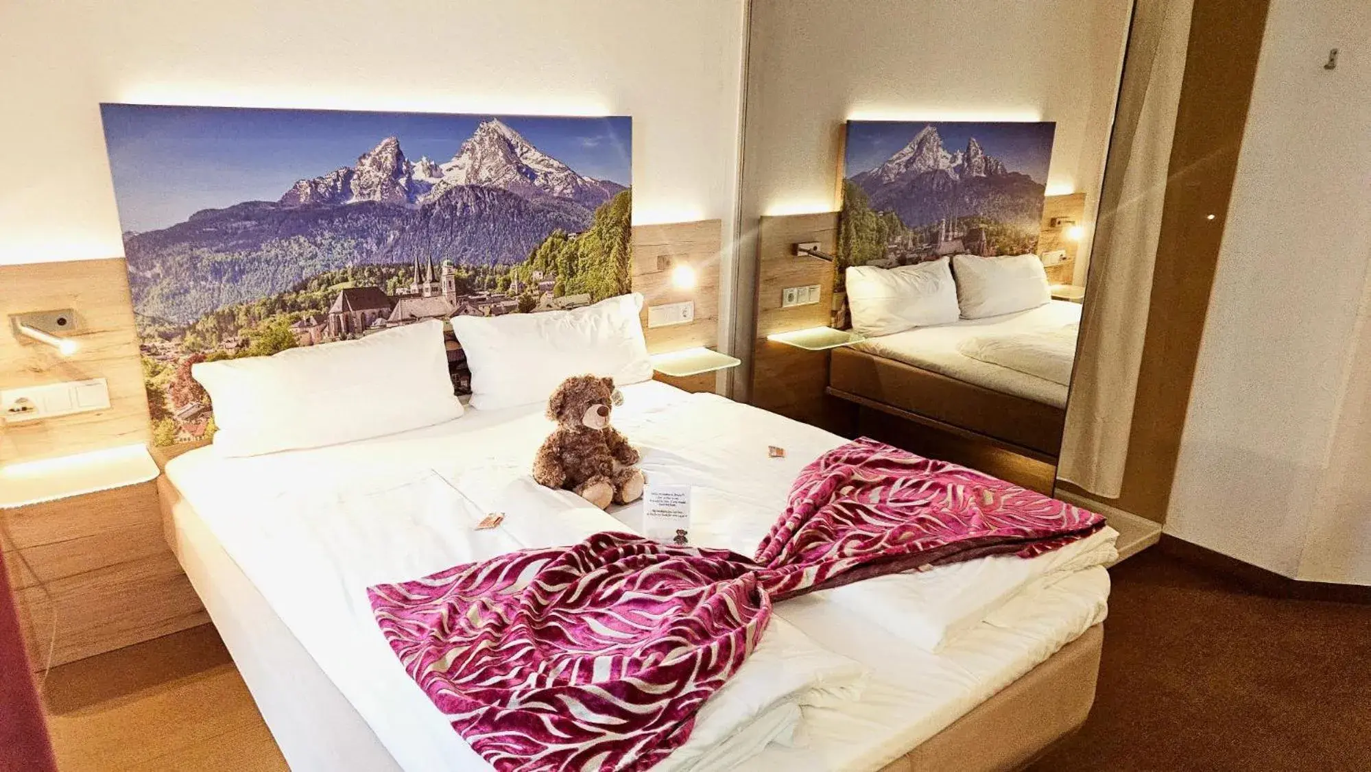 Double Room with Balcony - single occupancy in Hotel Edel Weiss Double Room with Balcony - single occupancy in Hotel Edel Weiss