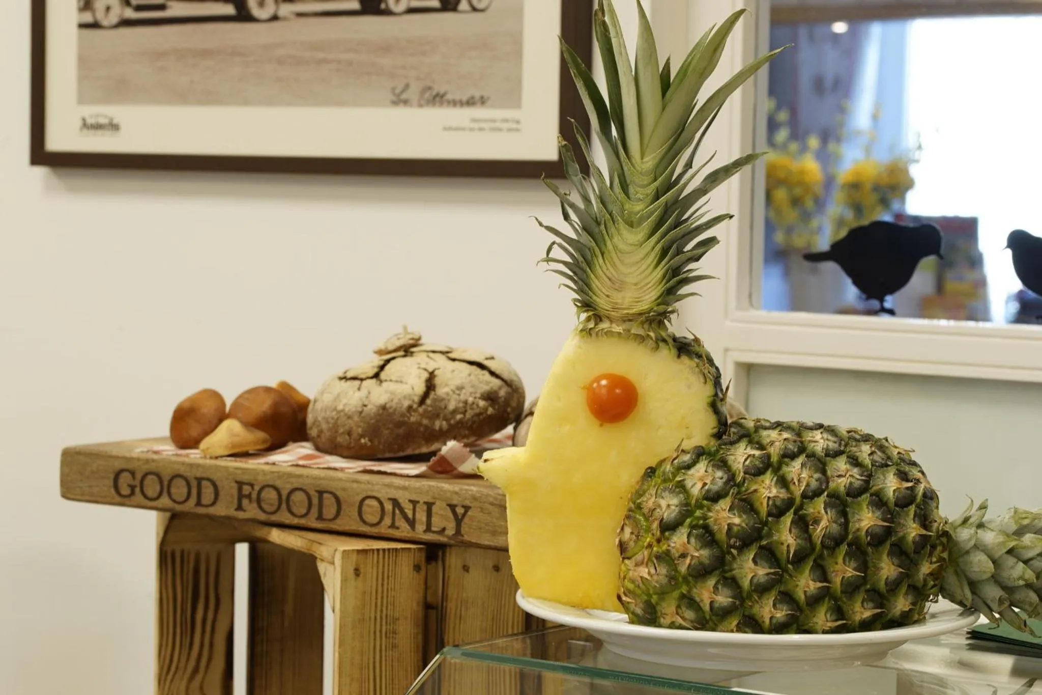 Buffet breakfast in Hotel Edel Weiss