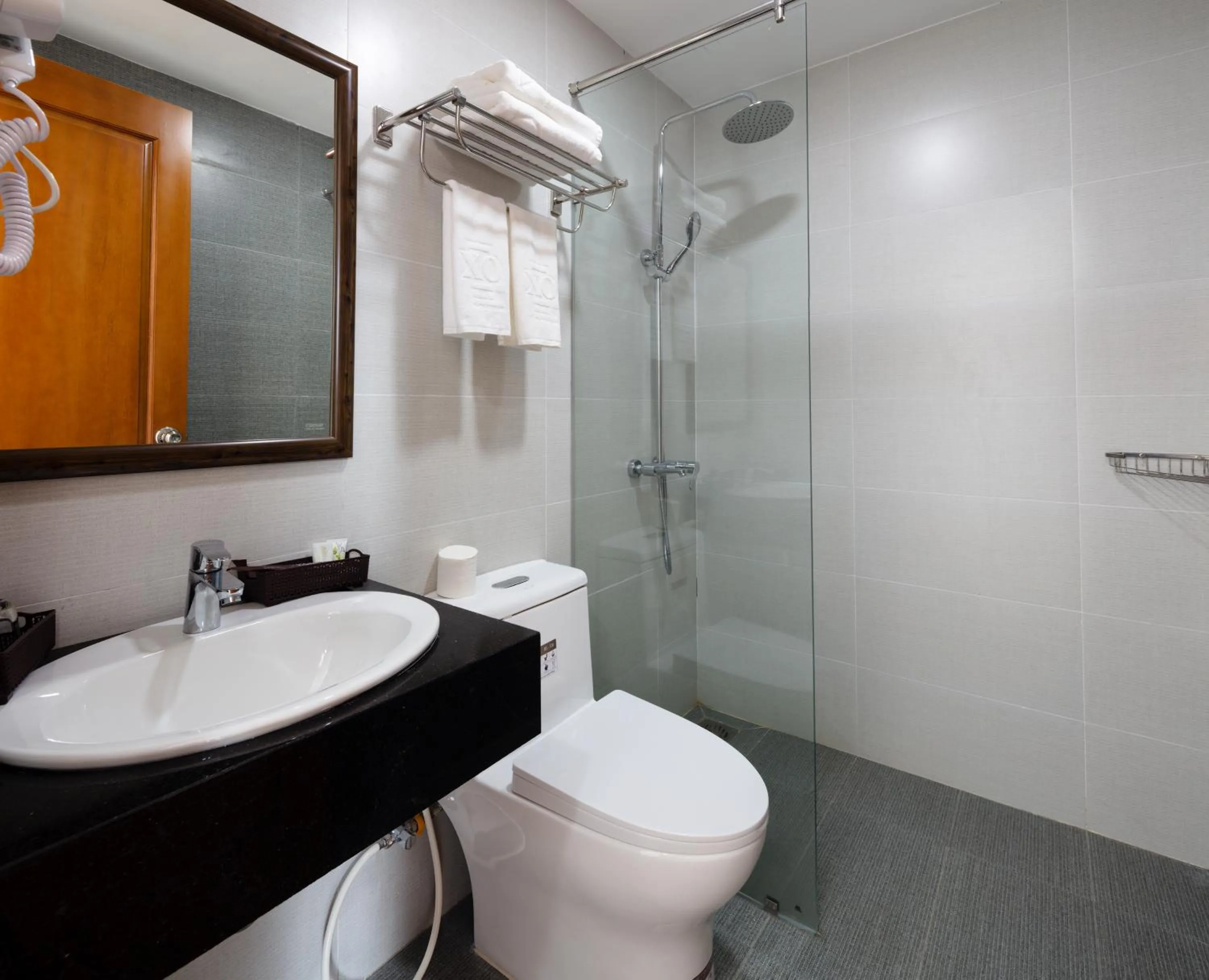 Bathroom in XO Hotel & Apartments