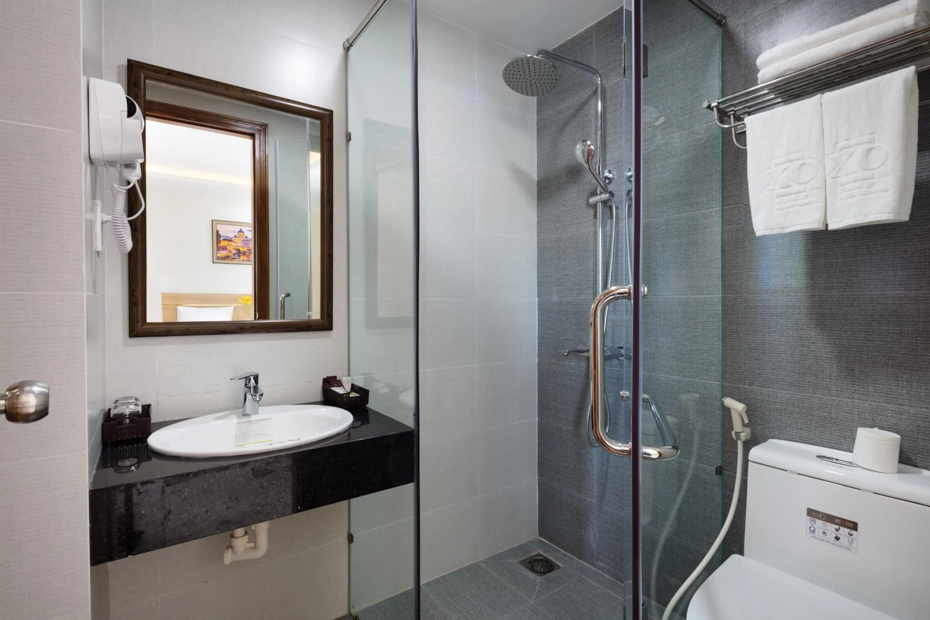 Bathroom in XO Hotel & Apartments