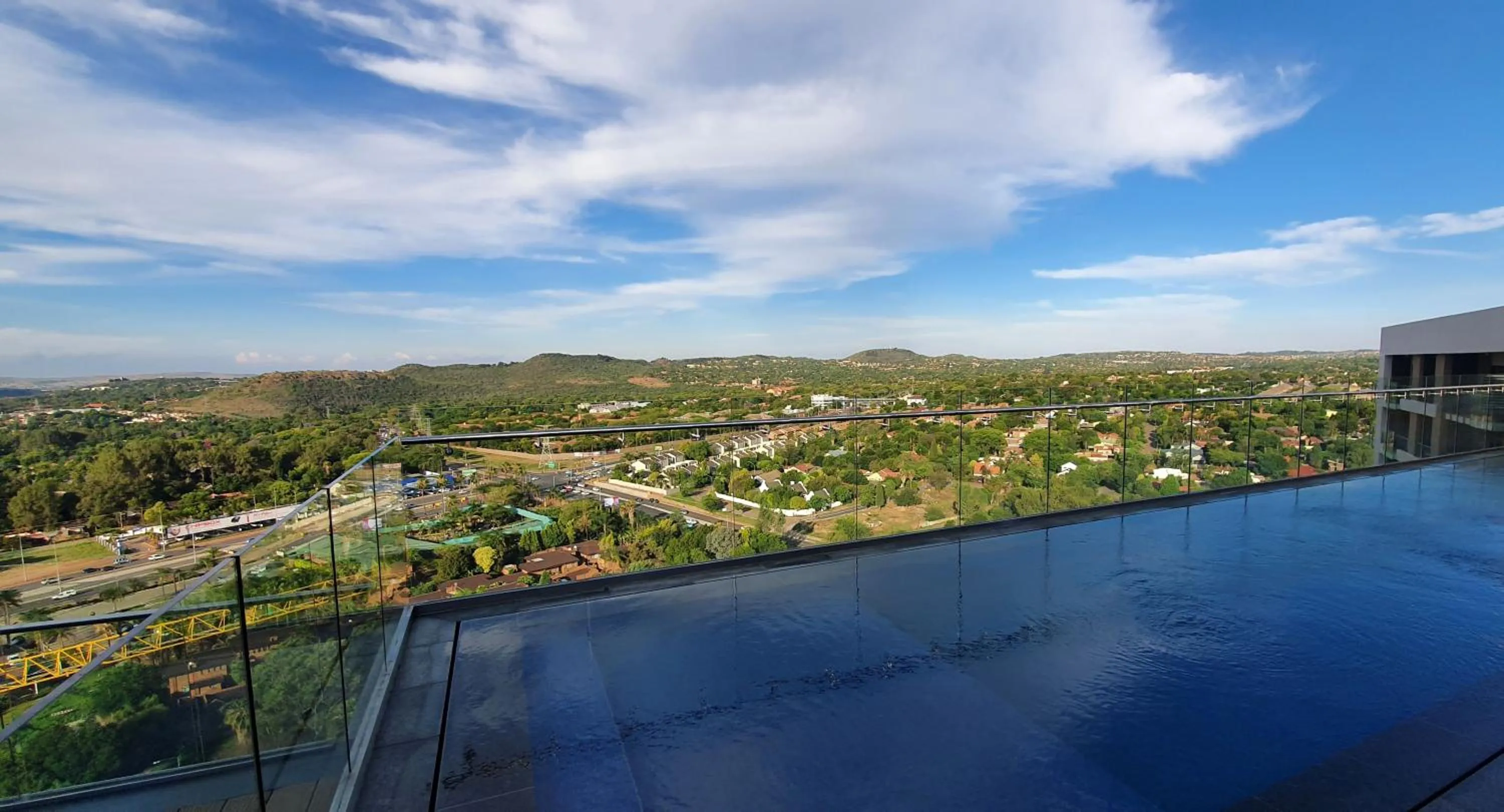 Swimming pool in The Capital Trilogy Menlyn Maine