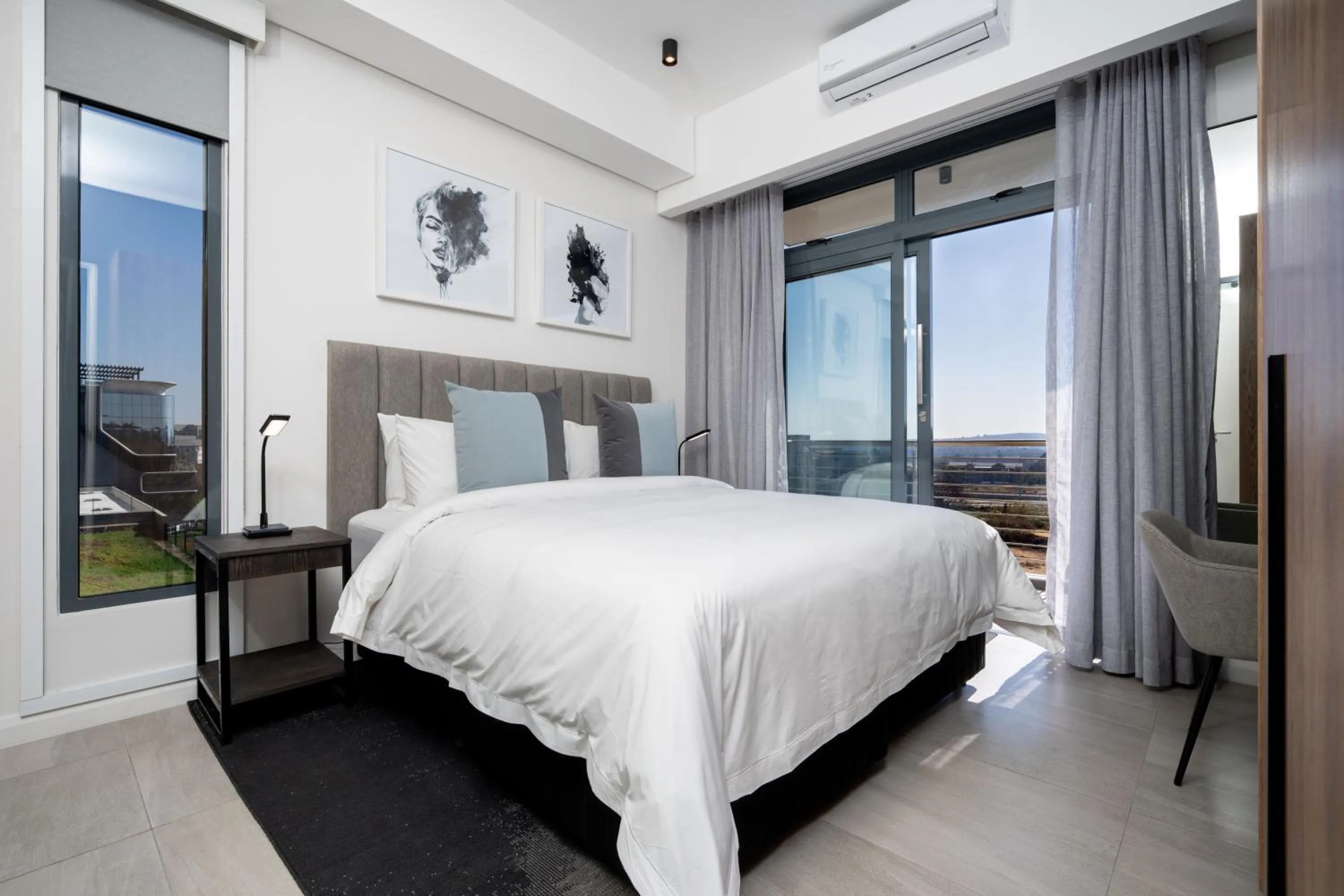 View (from property/room), Bed in The Capital Trilogy Menlyn Maine