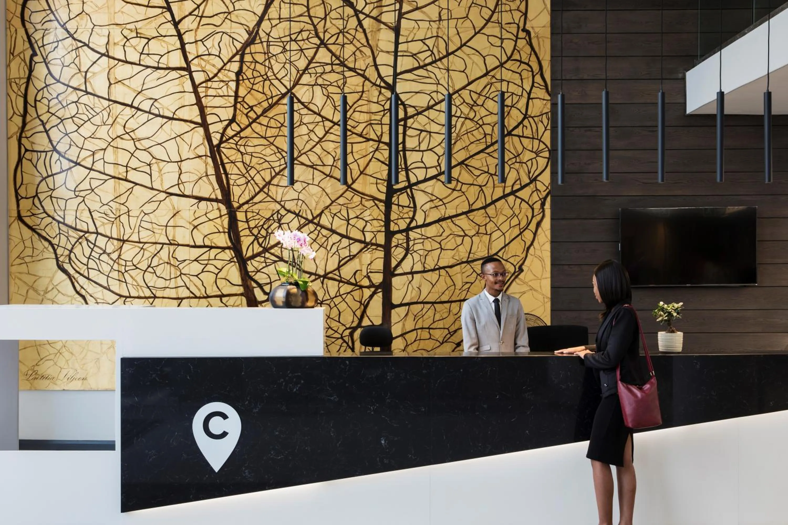 Lobby or reception in The Capital Trilogy Menlyn Maine