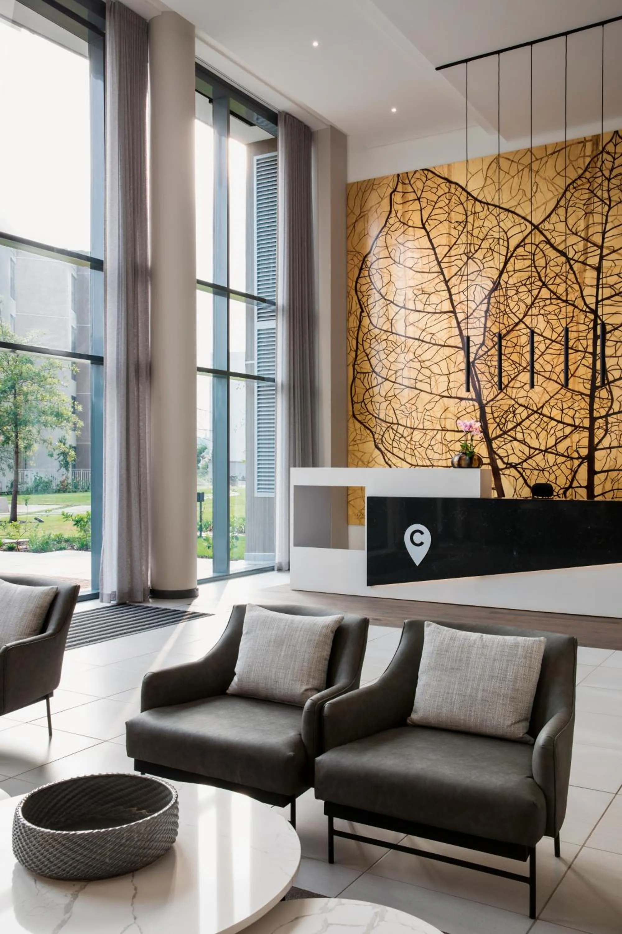 Lobby or reception in The Capital Trilogy Menlyn Maine