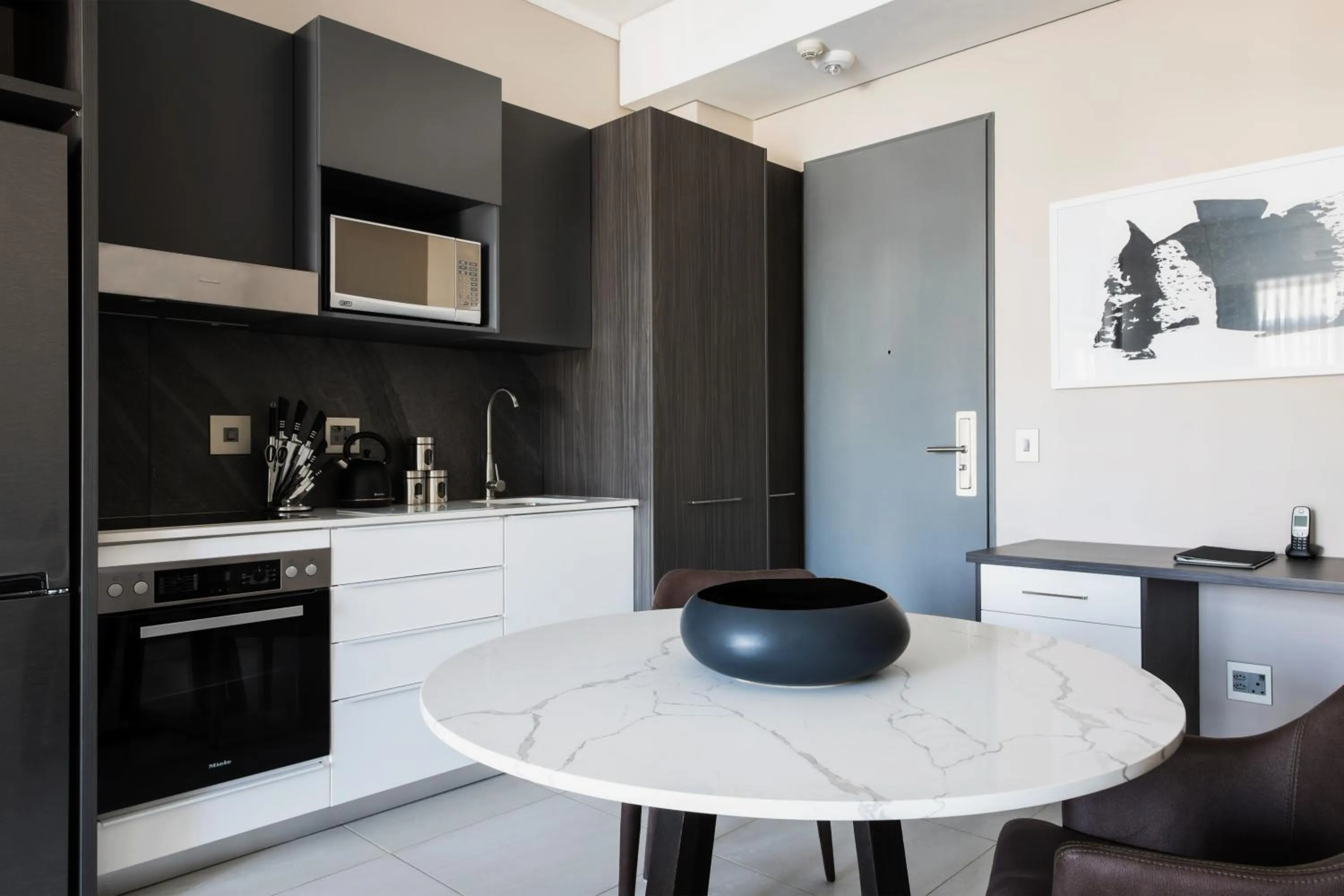 kitchen in The Capital Trilogy Menlyn Maine