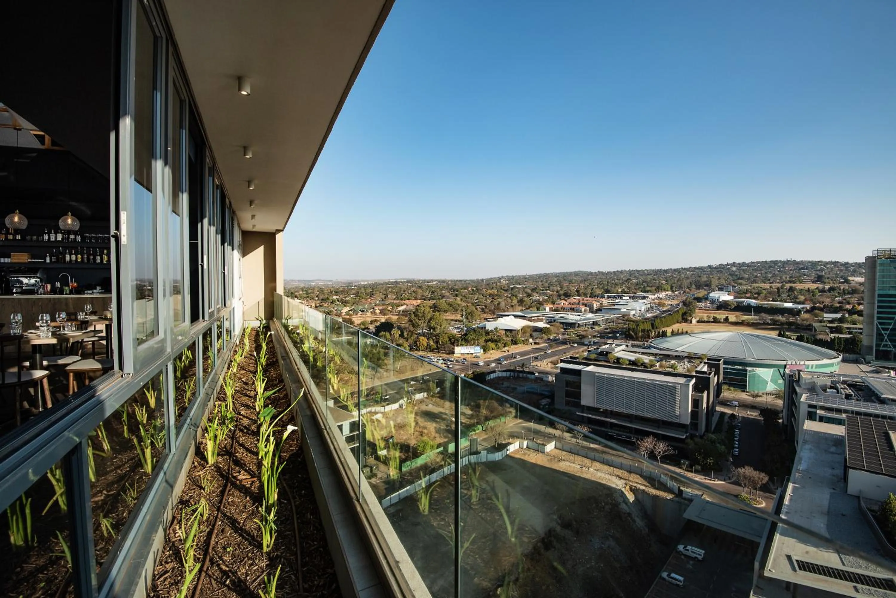 City view in The Capital Trilogy Menlyn Maine