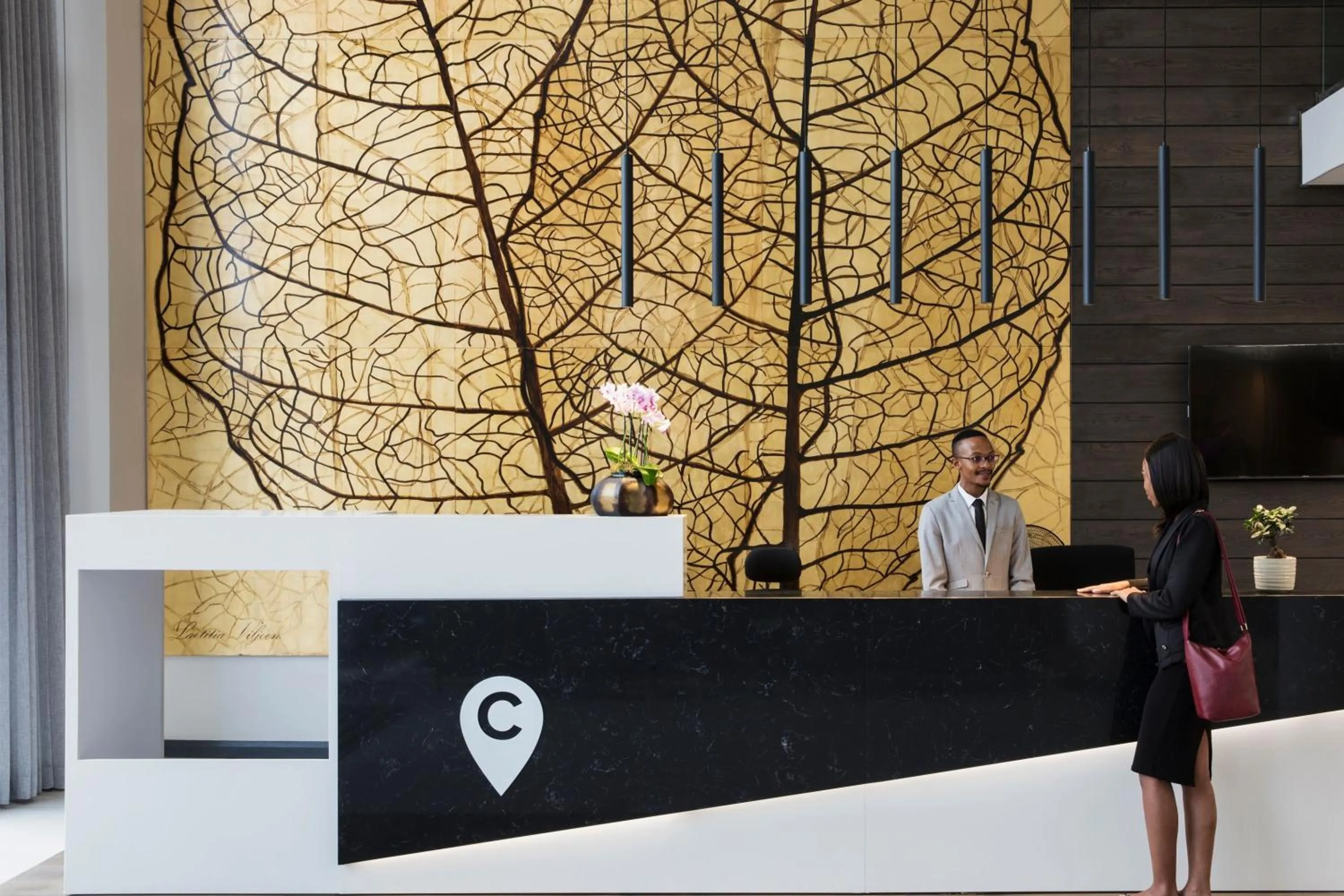 Lobby or reception in The Capital Trilogy Menlyn Maine