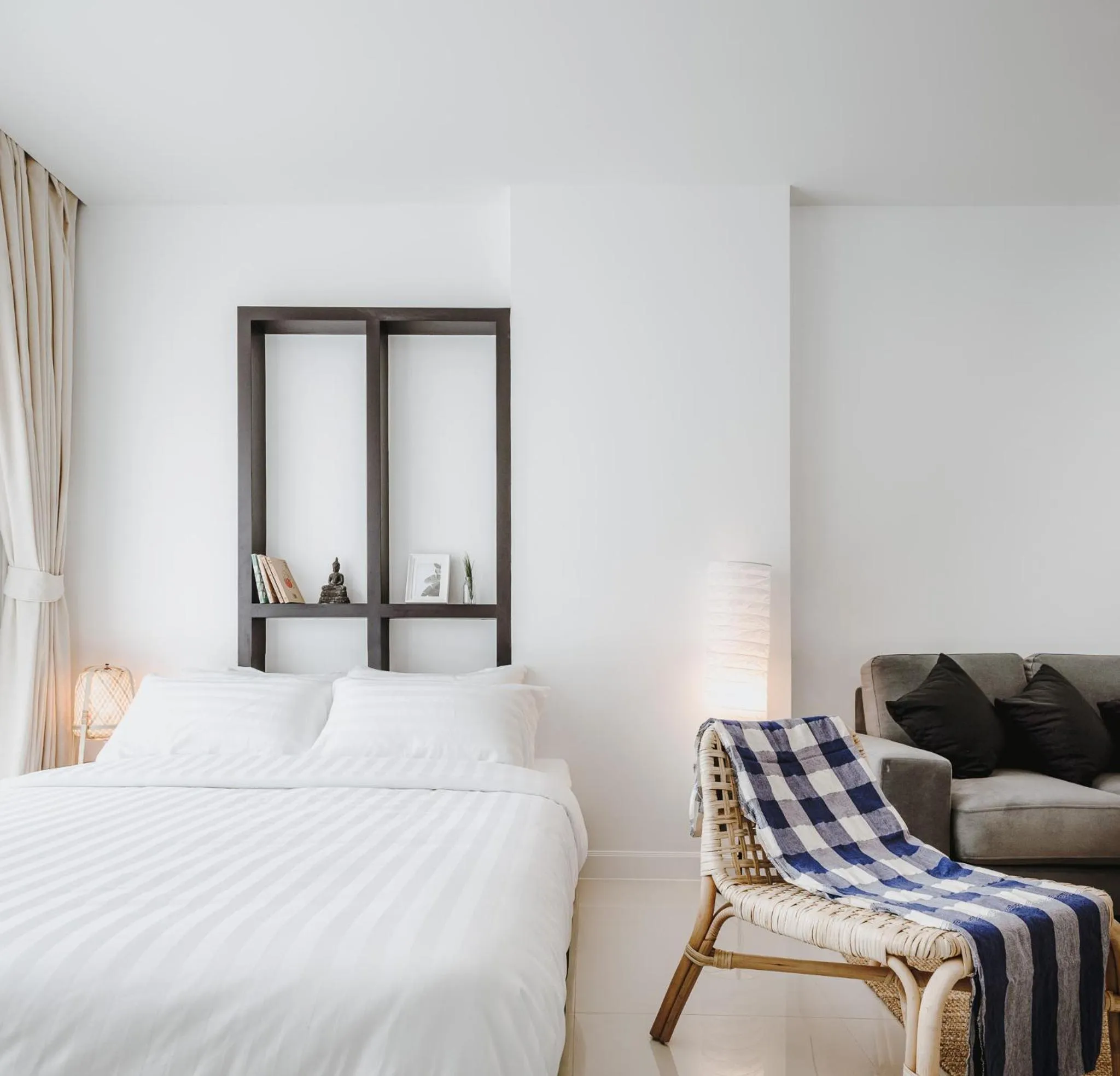 Photo of the whole room, Bed in Siamplaengna Residence สยามแปลงนา เรสซิเดนท์