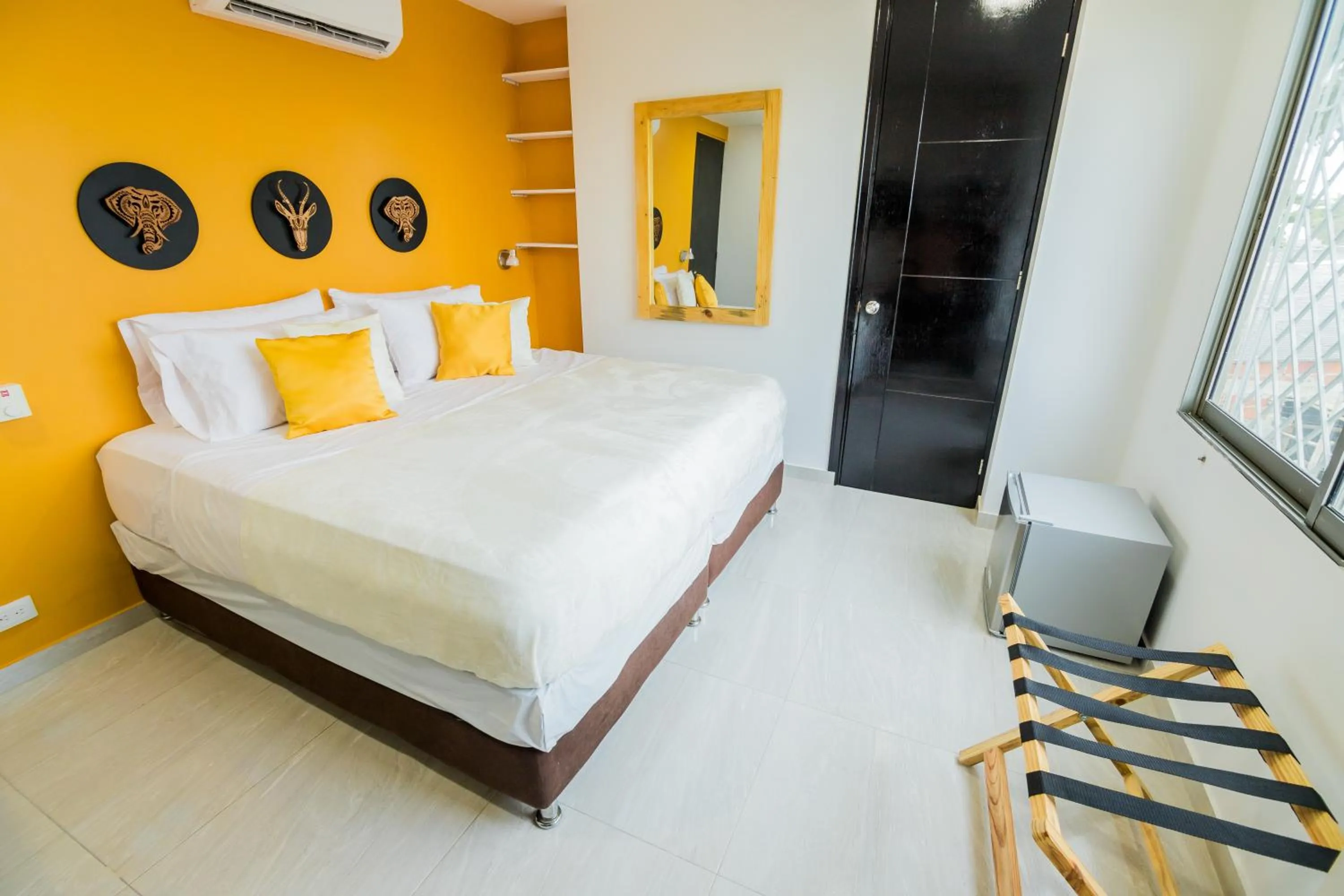 Bed in Makena La Boquilla Beach Hostel