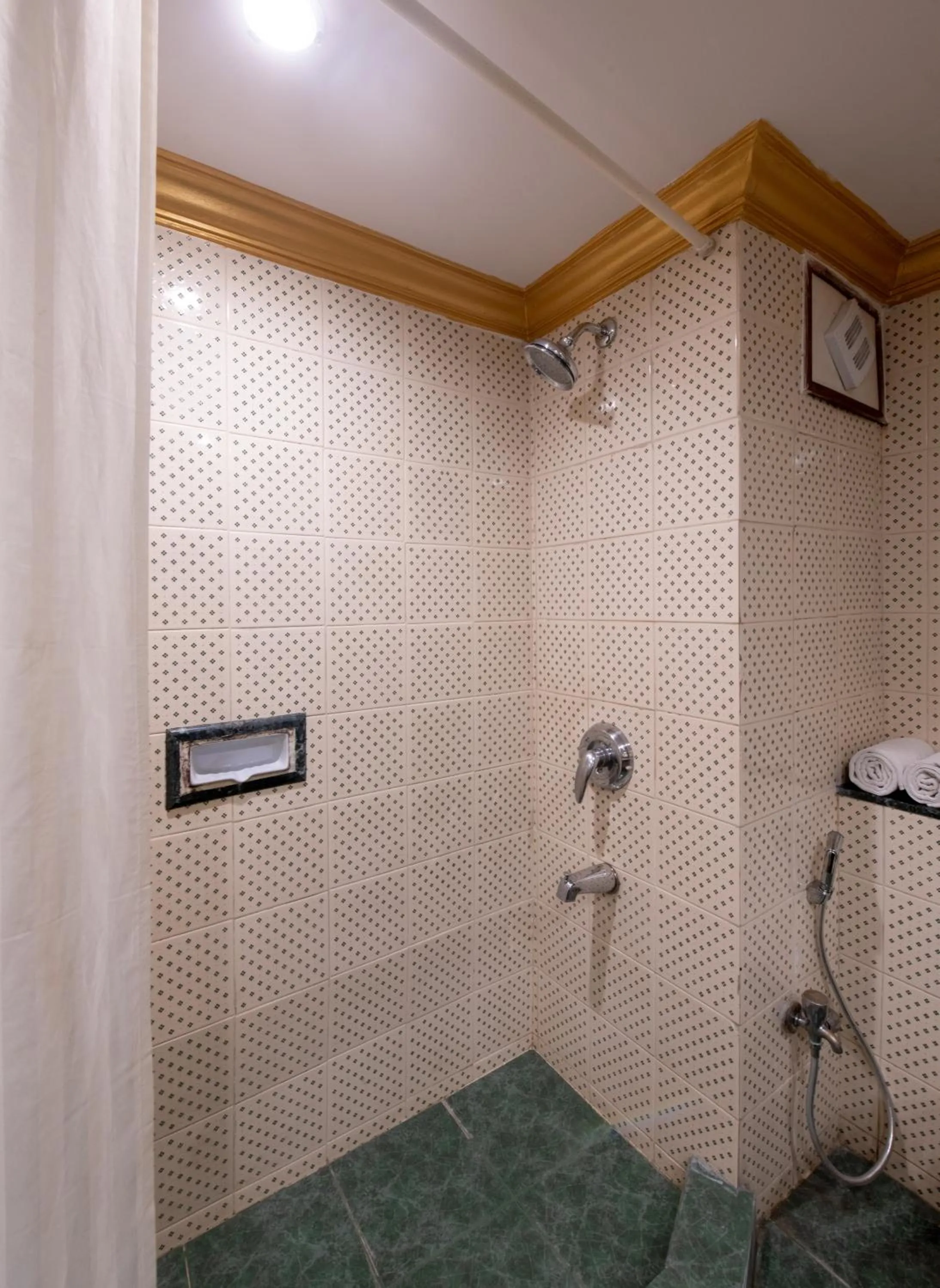 Shower in Nahar Heritage Hotel