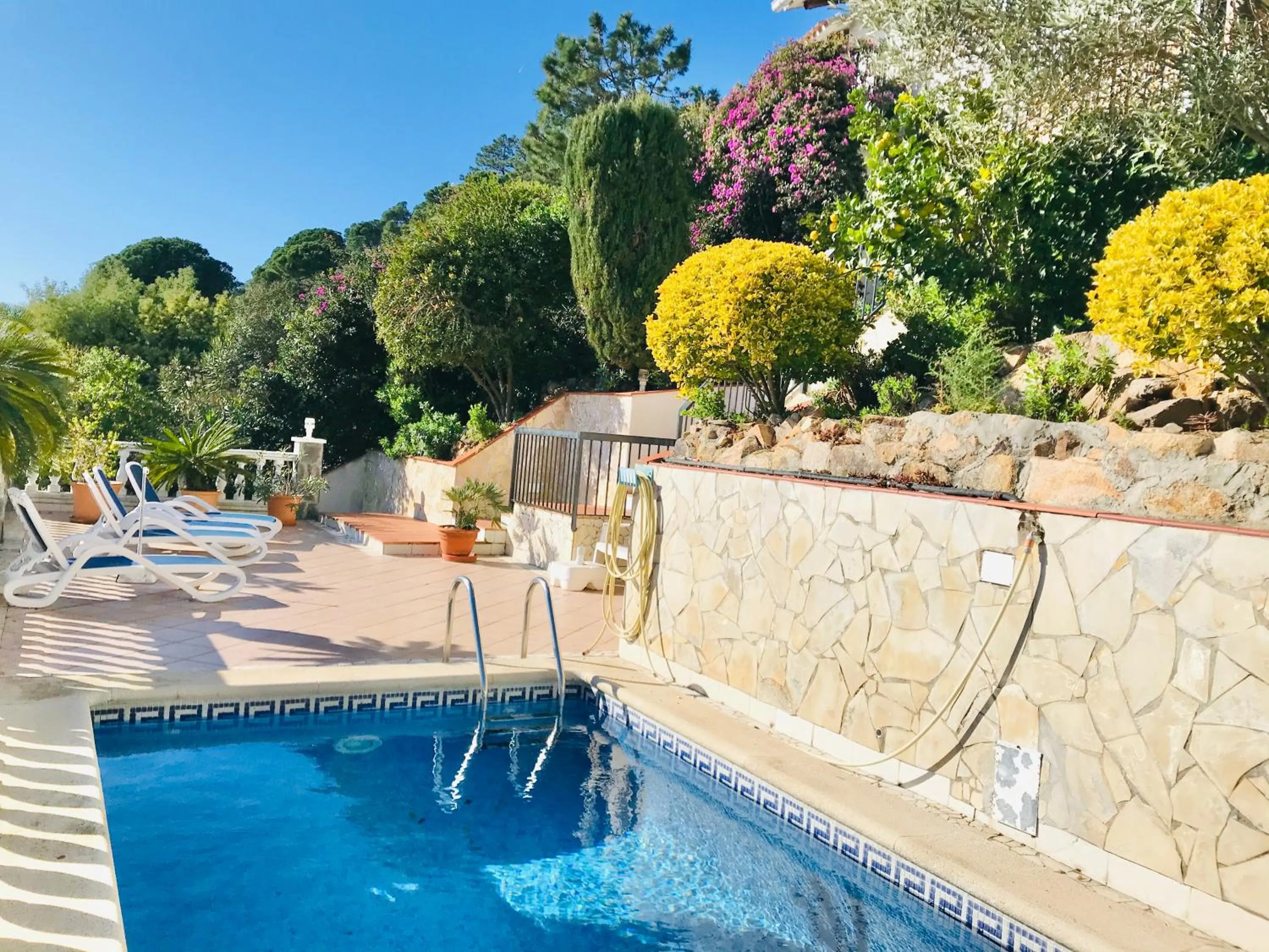 View (from property/room) in Mediterranean Villa Investingspain sea view and pool