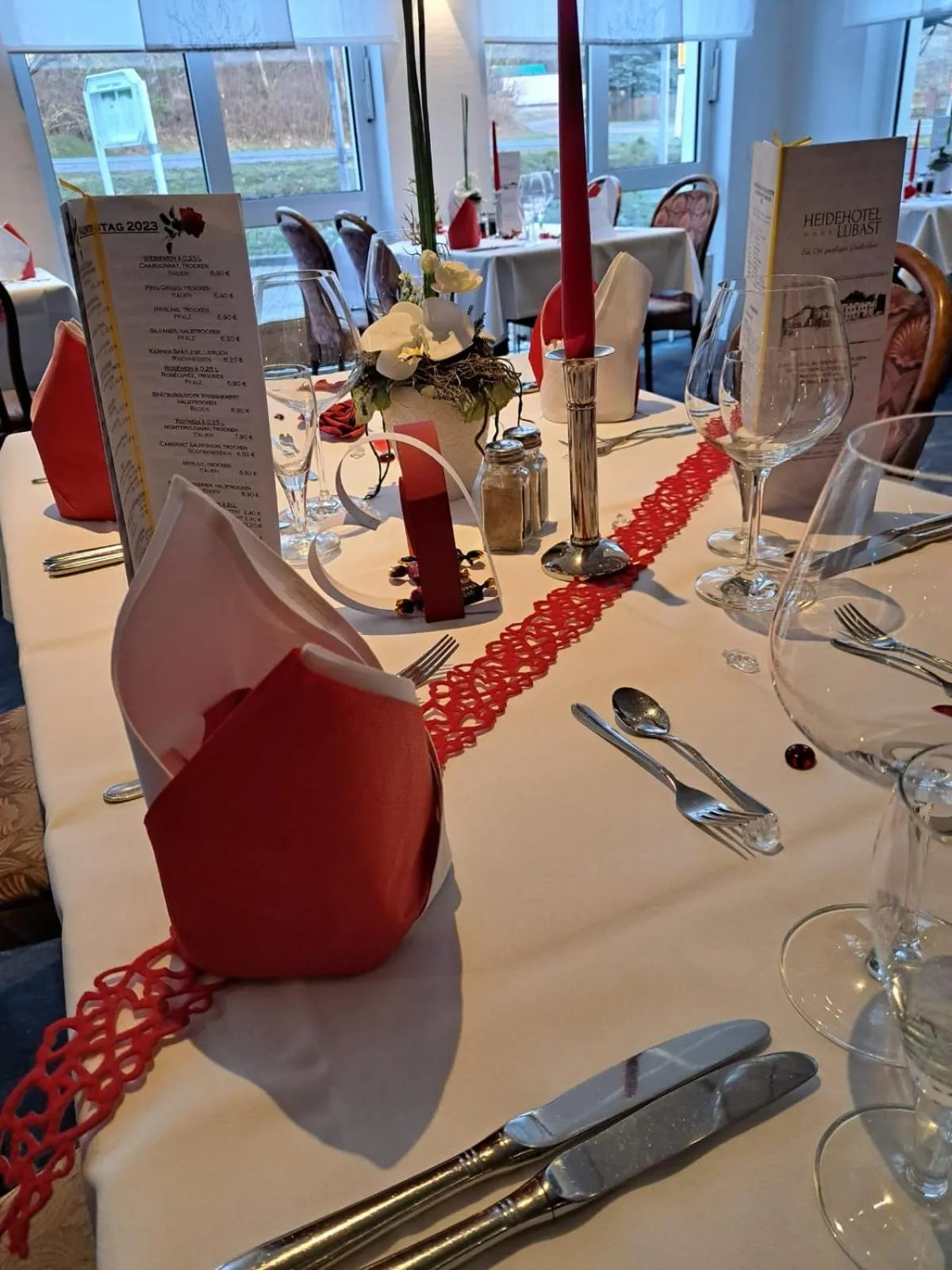 Restaurant/places to eat in Heidehotel Lubast