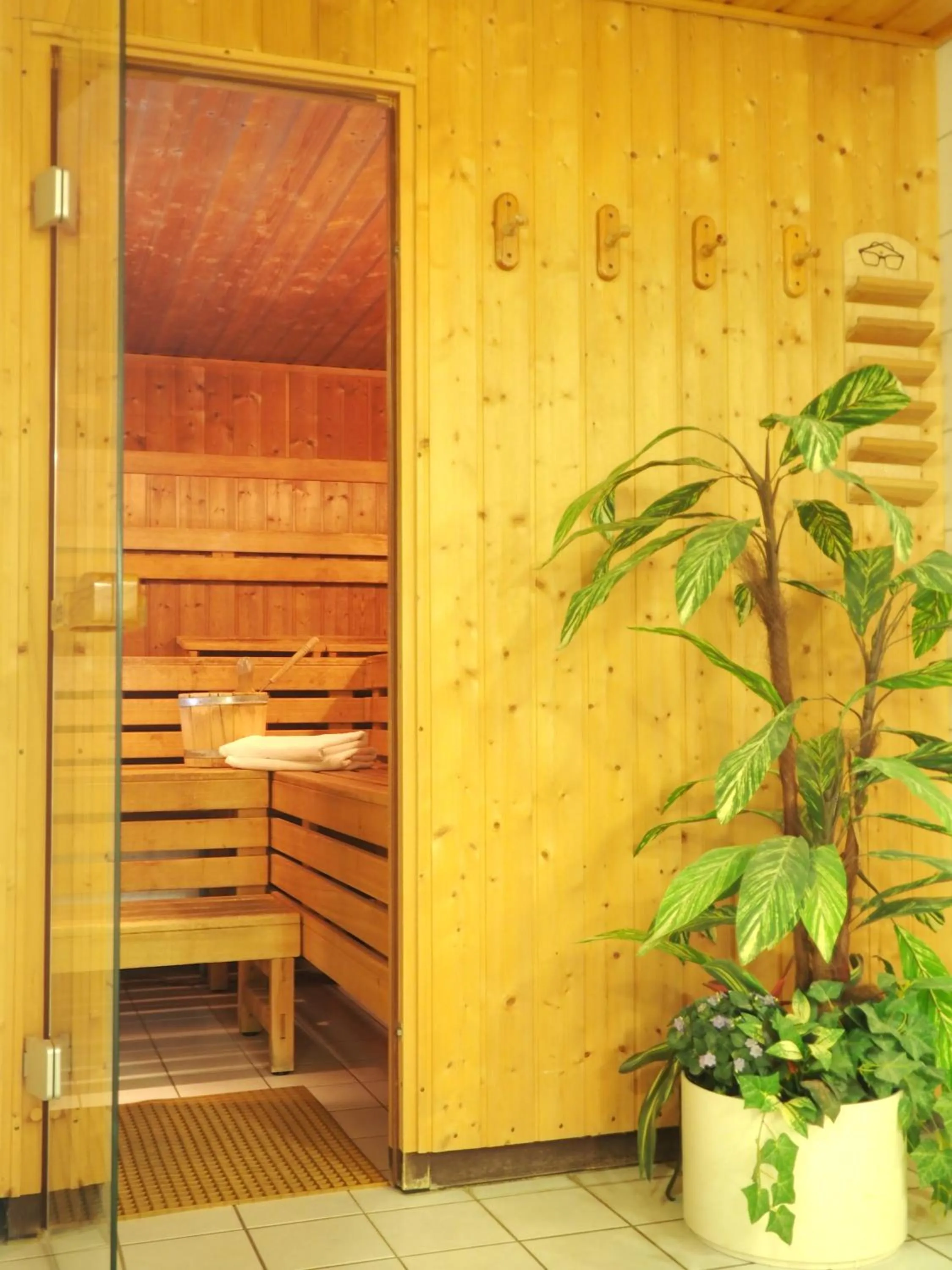 Sauna in Heidehotel Lubast