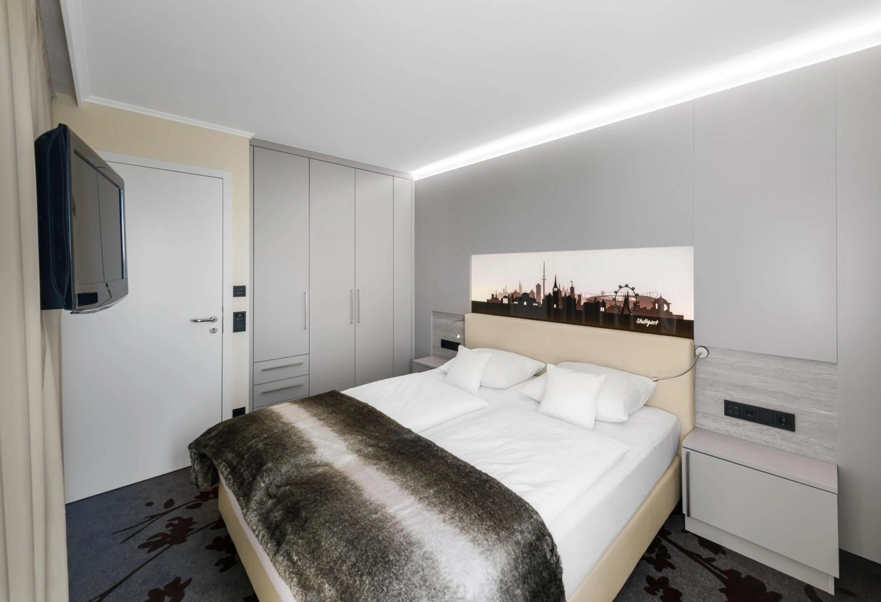Bed in MASEVEN Stuttgart SI Centrum ehem SI-SUITES