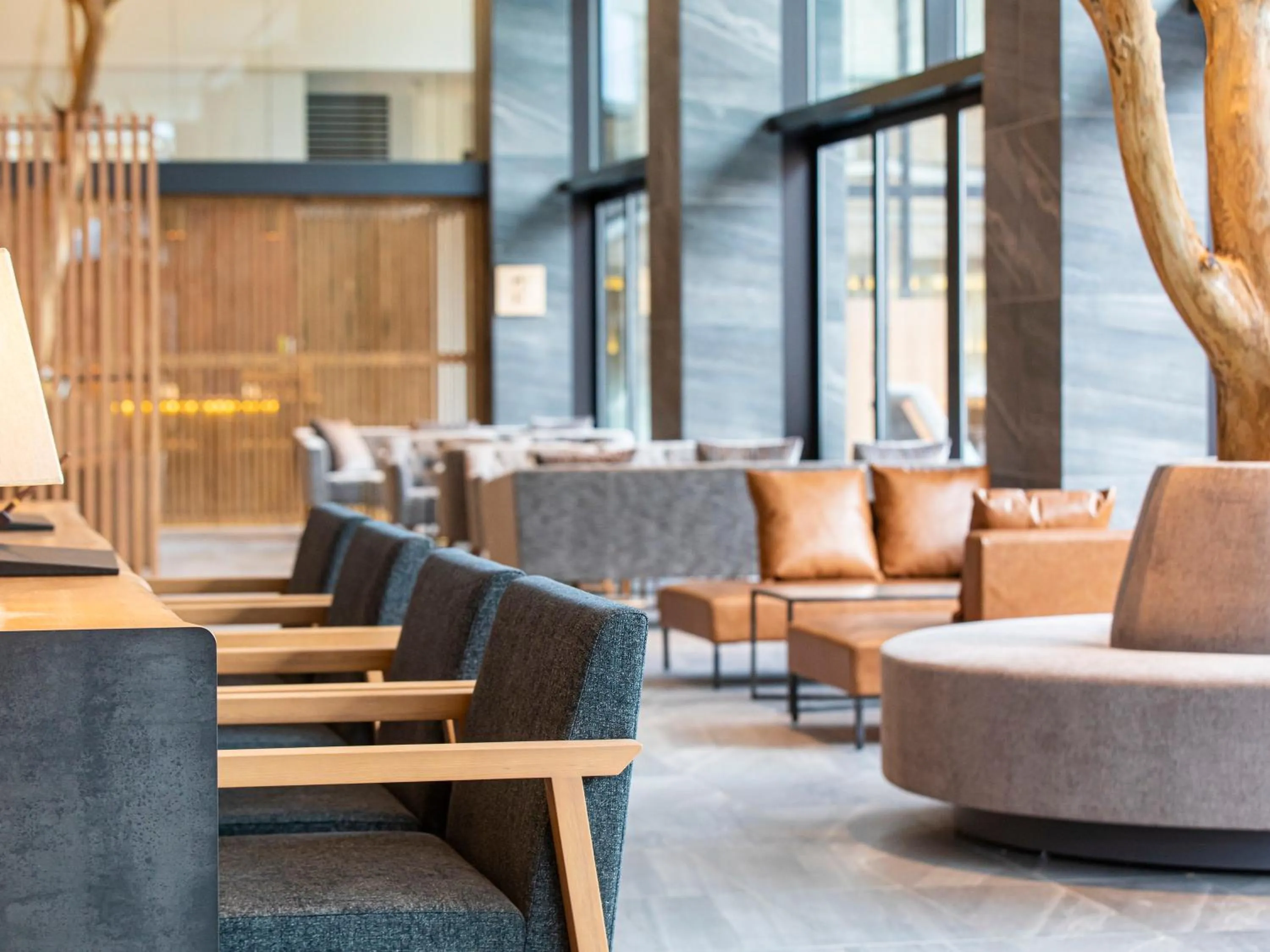 Lobby or reception in Garden Terrace Fukuoka