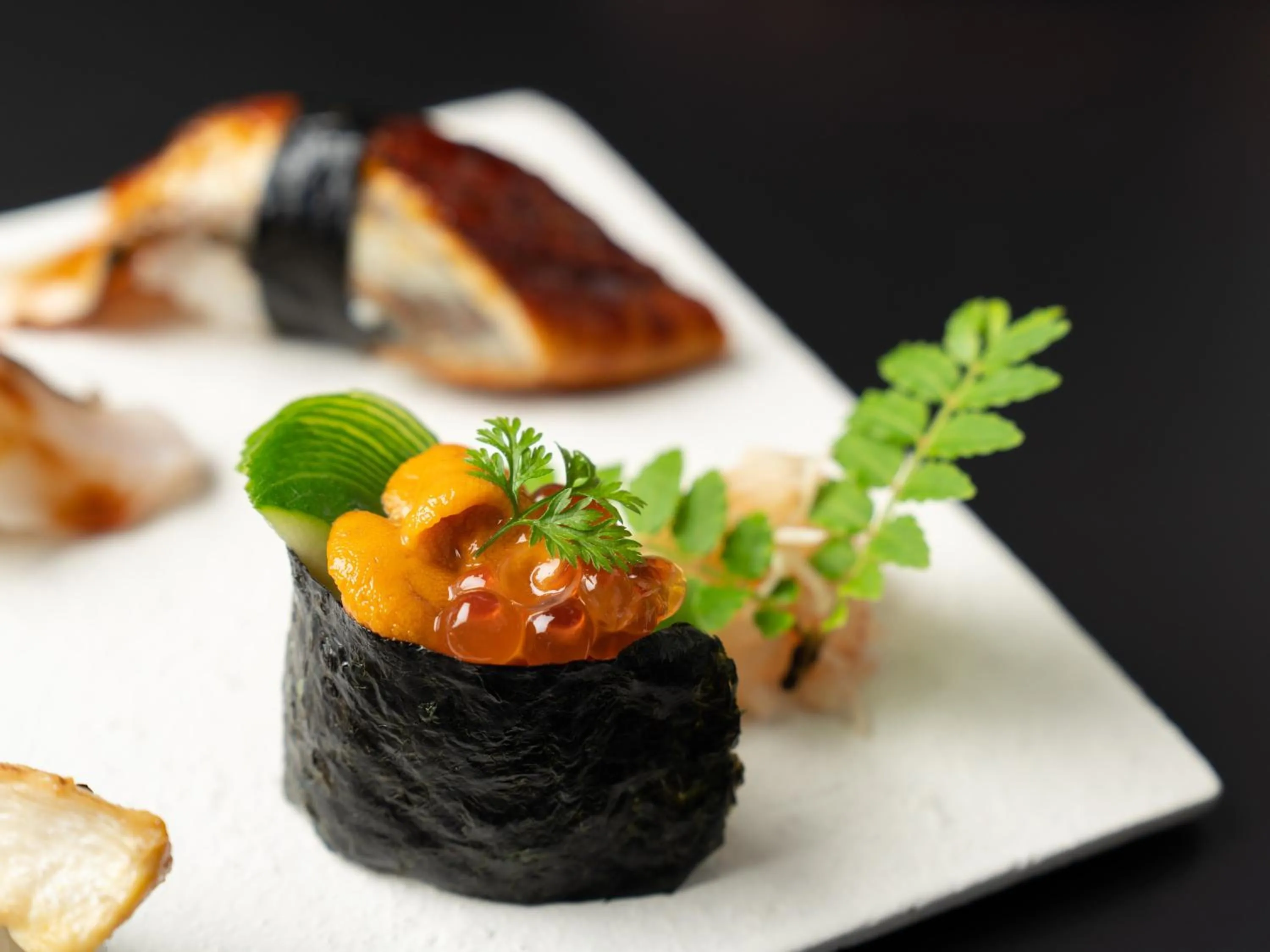 Dinner in Garden Terrace Fukuoka