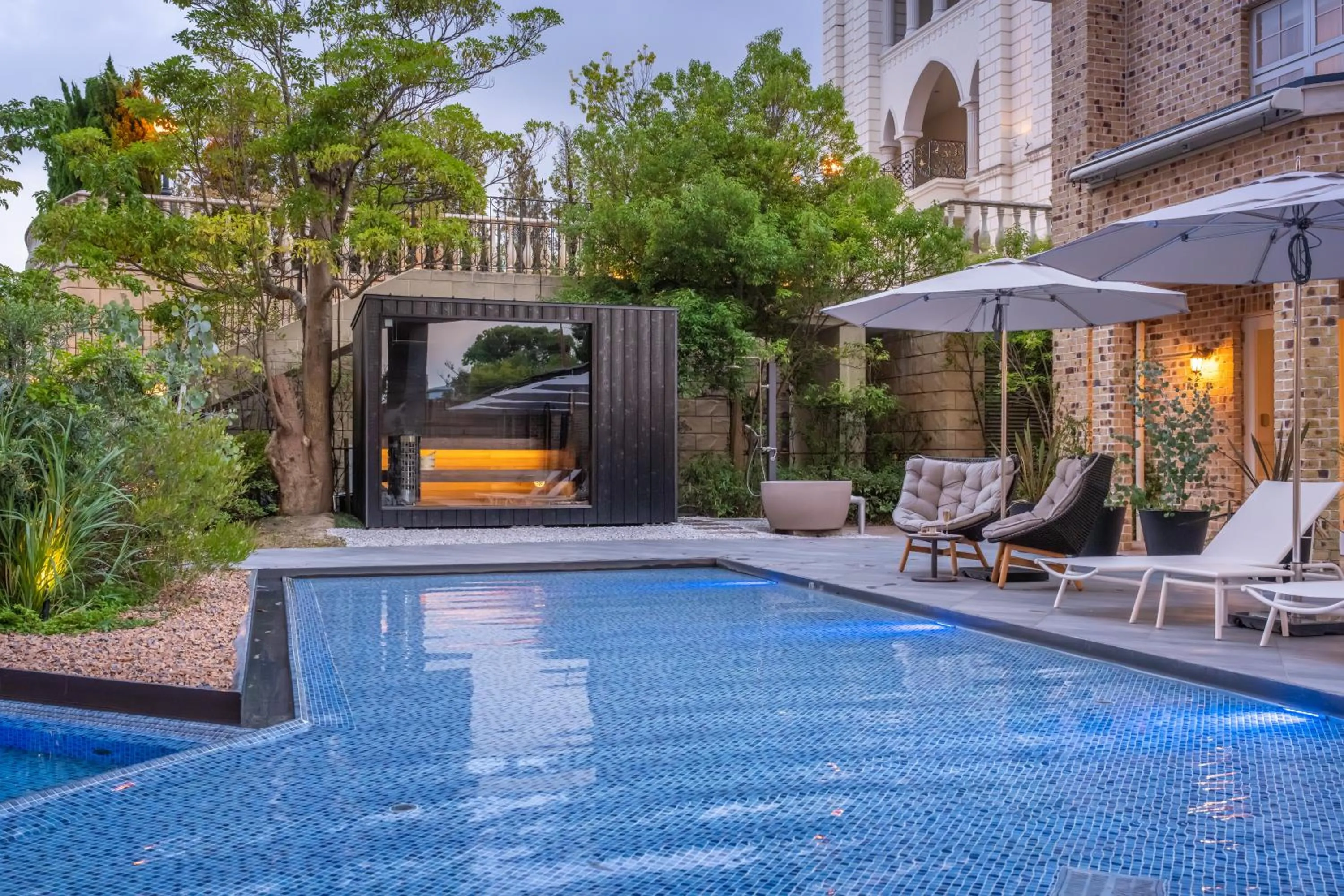 Garden view in Garden Terrace Fukuoka