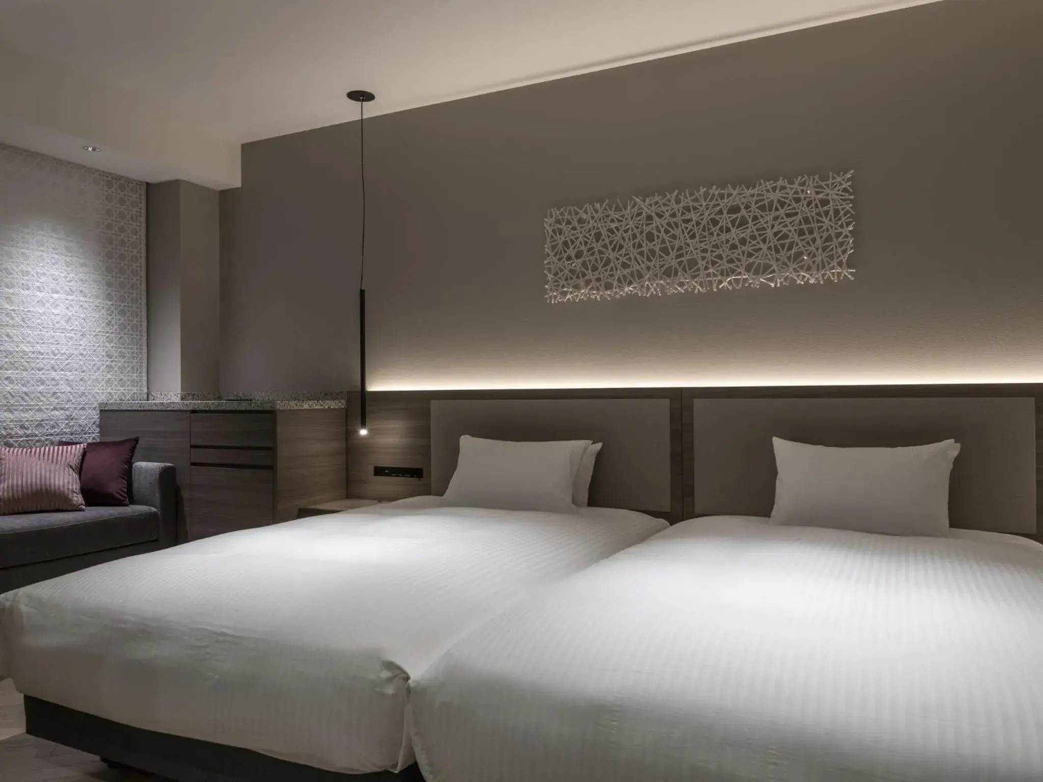 Standard Twin Room with Sofa in HOTEL FORZA SAPPORO STATION Standard Twin Room with Sofa in HOTEL FORZA SAPPORO STATION