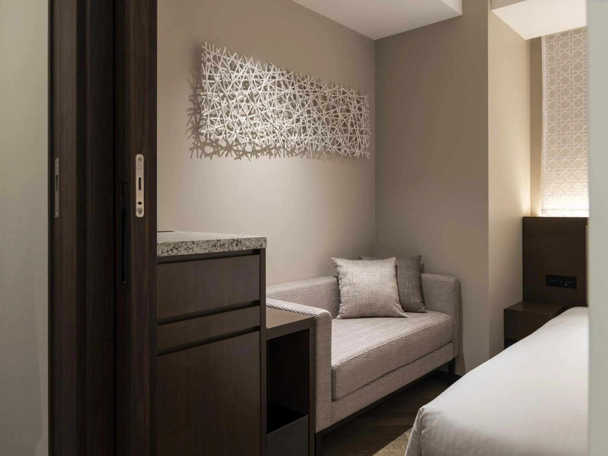 Photo of the whole room, Bed in HOTEL FORZA SAPPORO STATION