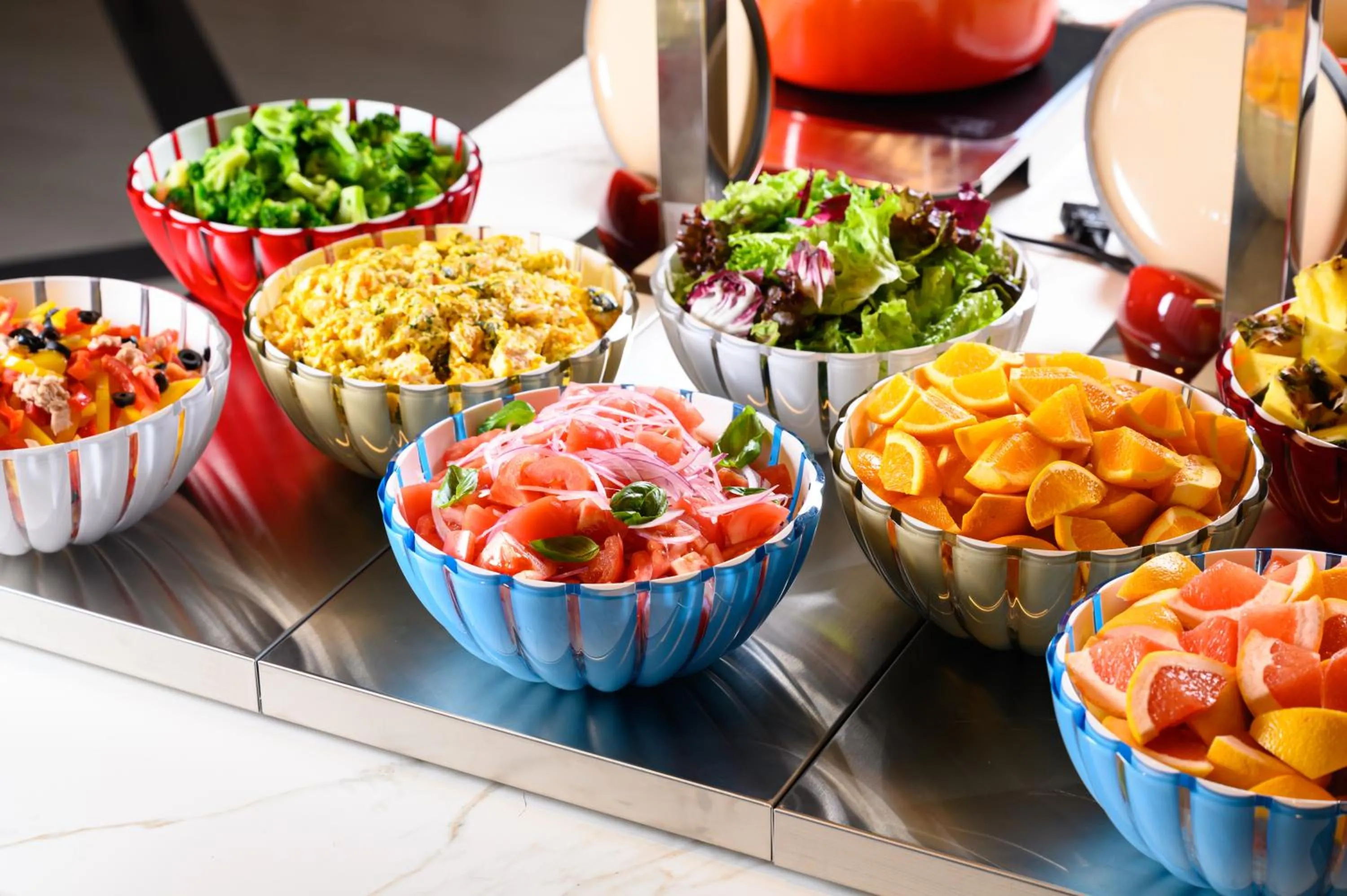 Buffet breakfast in HOTEL FORZA SAPPORO STATION