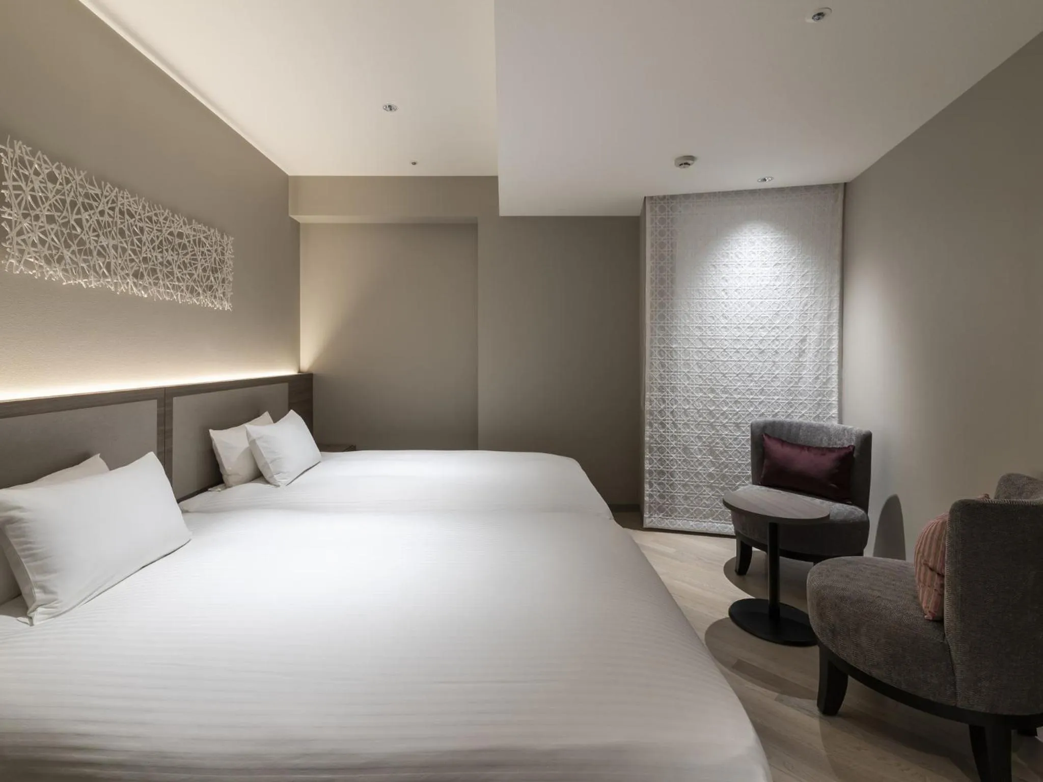 Bed in HOTEL FORZA SAPPORO STATION