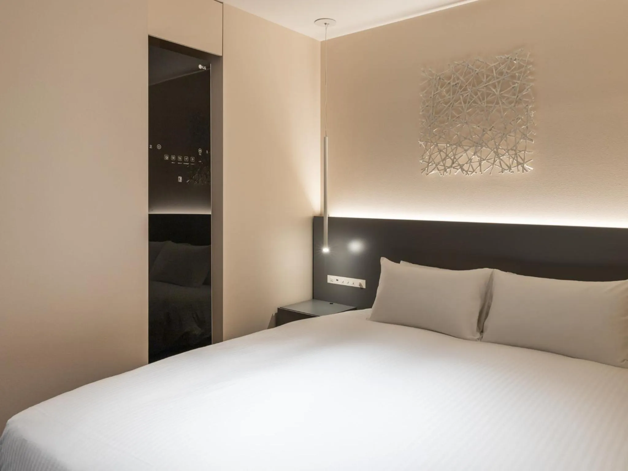 Bed in HOTEL FORZA SAPPORO STATION