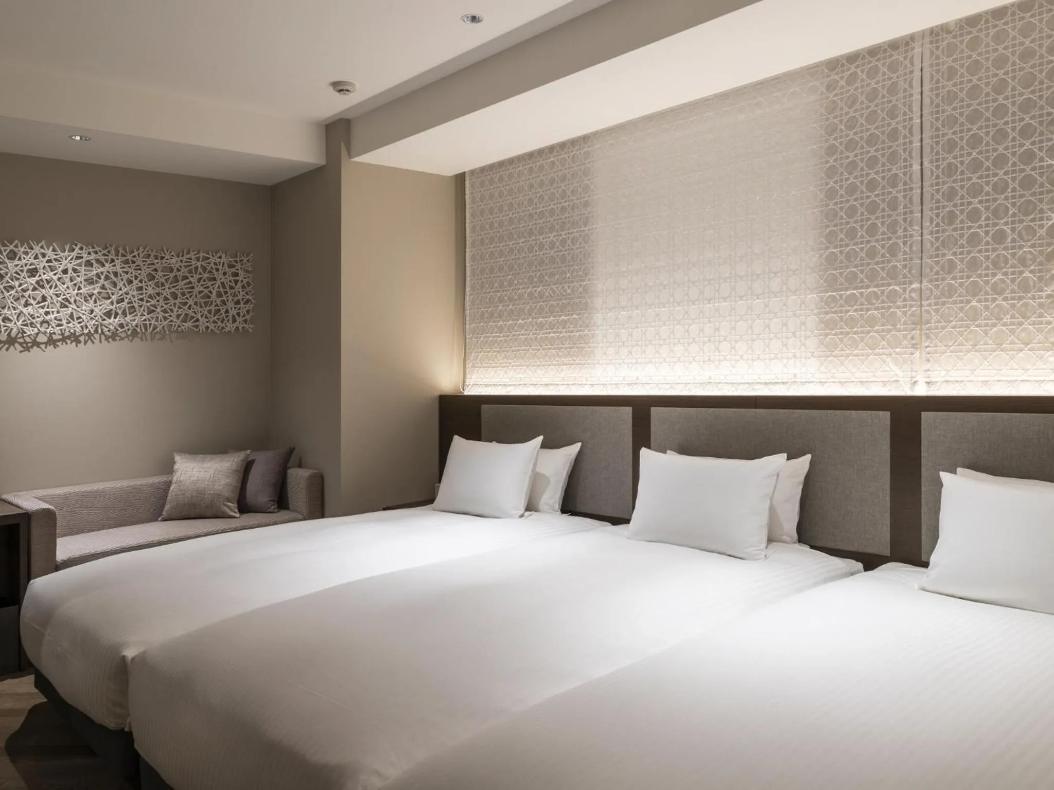 Bed in HOTEL FORZA SAPPORO STATION