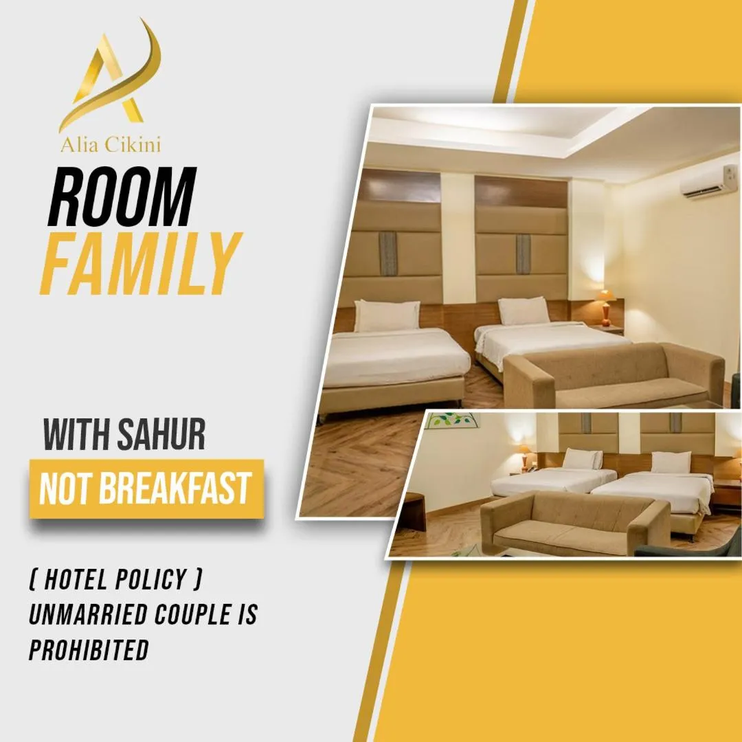 Bed in Hotel Alia Cikini