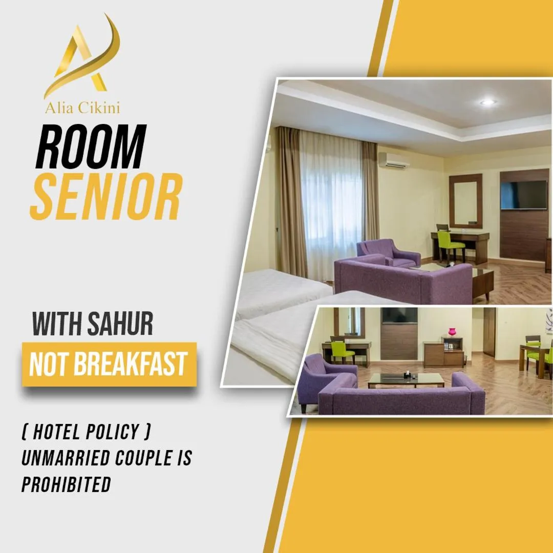 Bed in Hotel Alia Cikini