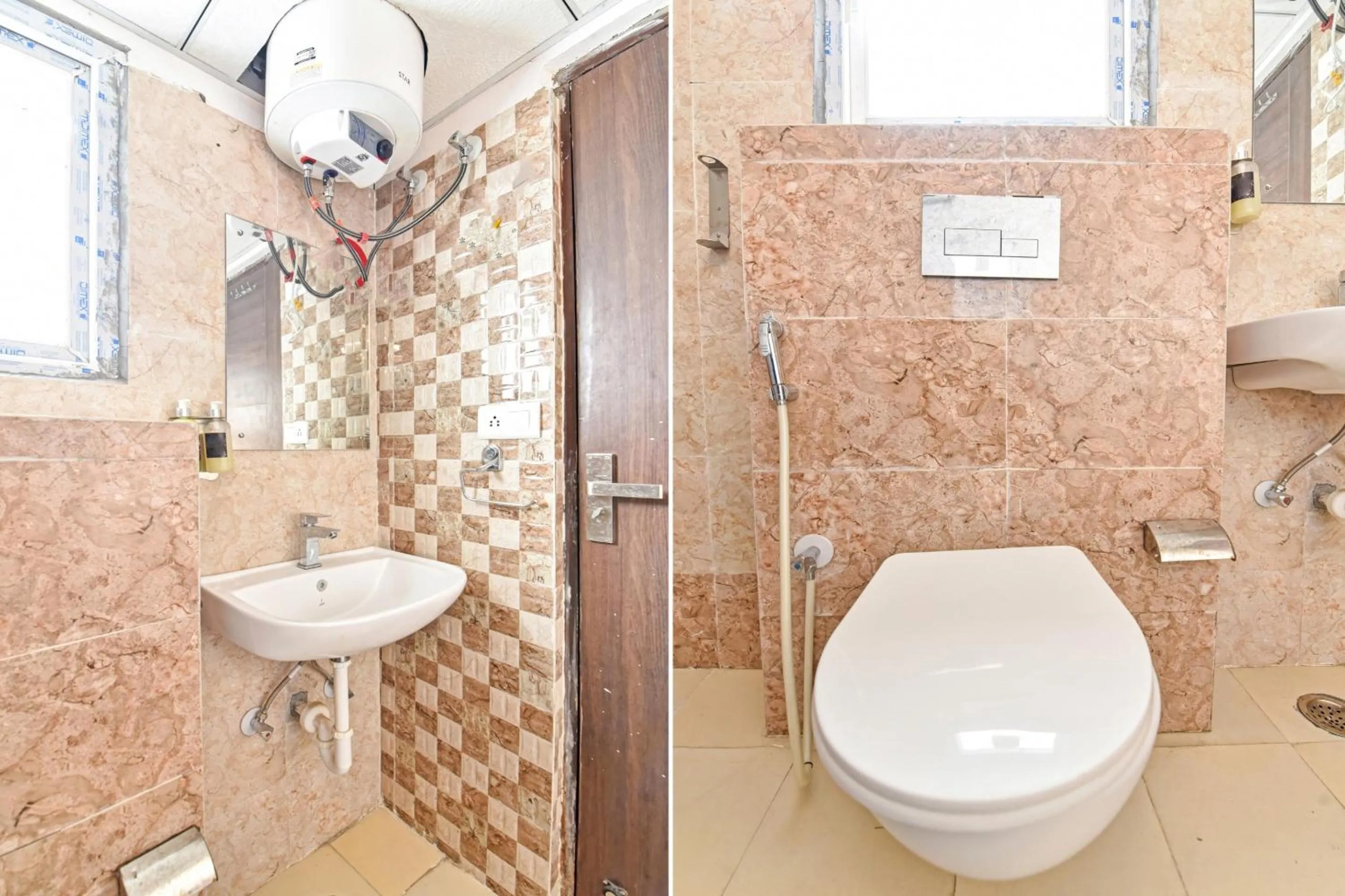 Bathroom in Hotel O townhouse