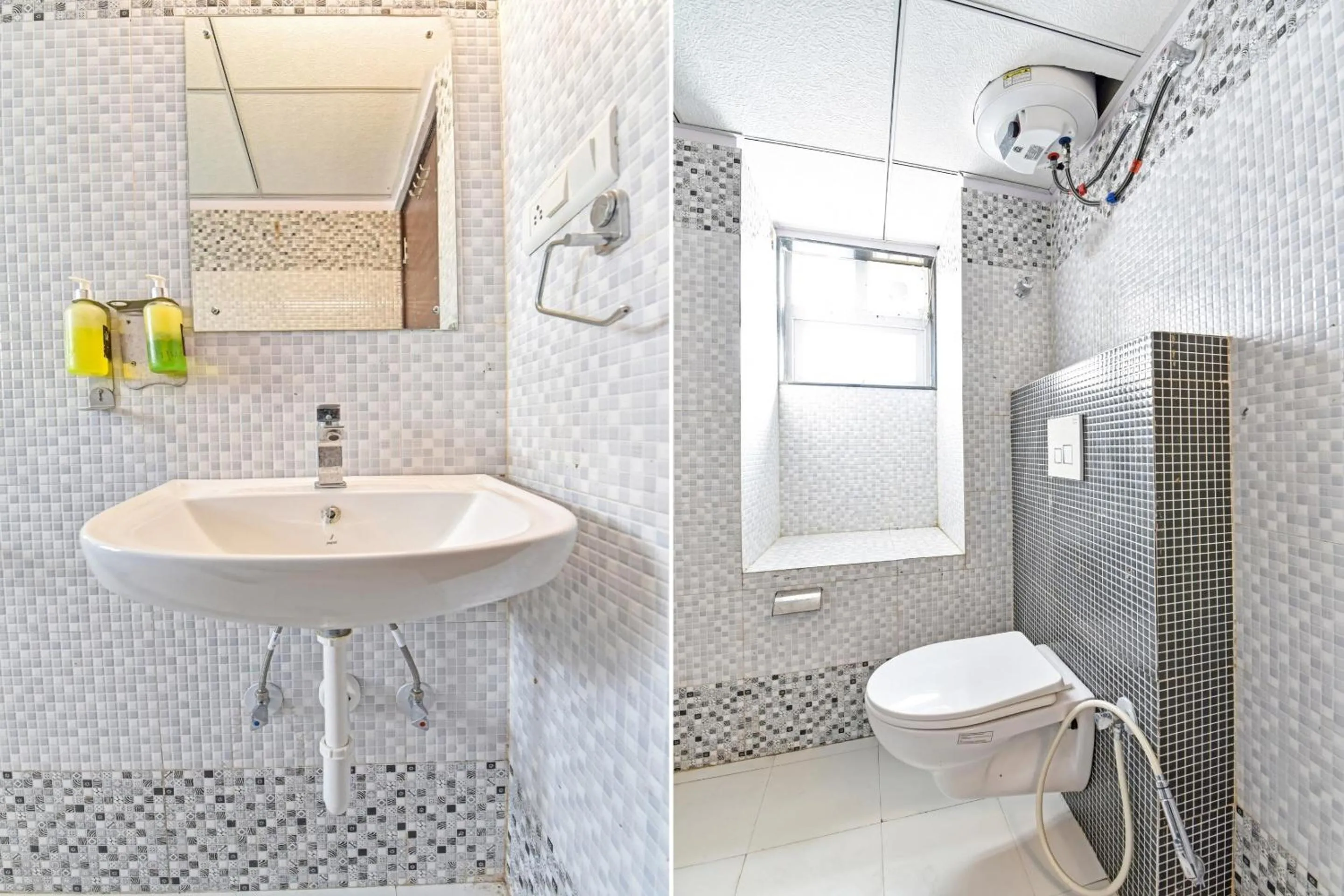 Bathroom in Hotel O townhouse