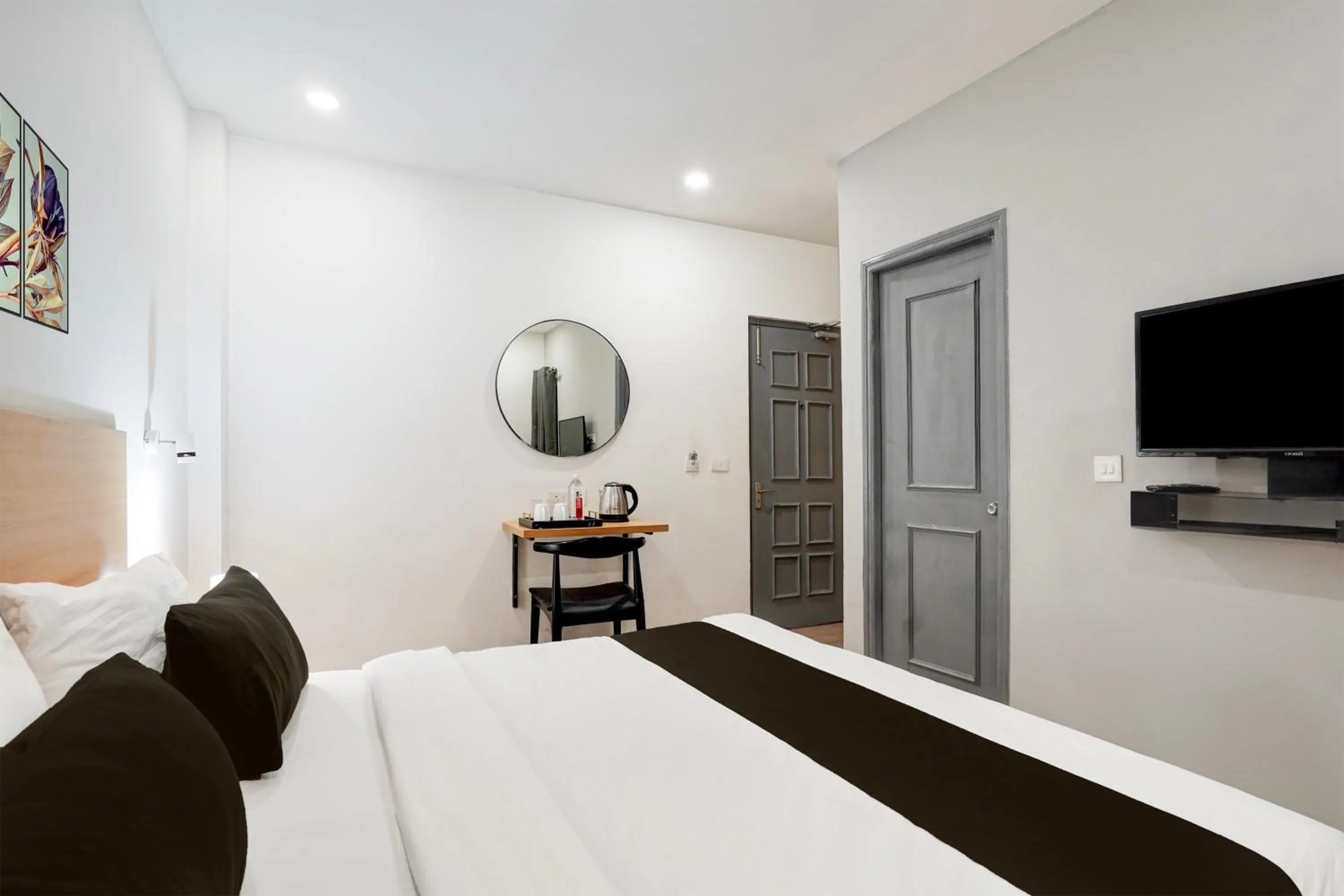 Bedroom, Bed in Townhouse Gomti Nagar Sector 6 Near Ekana Stadium