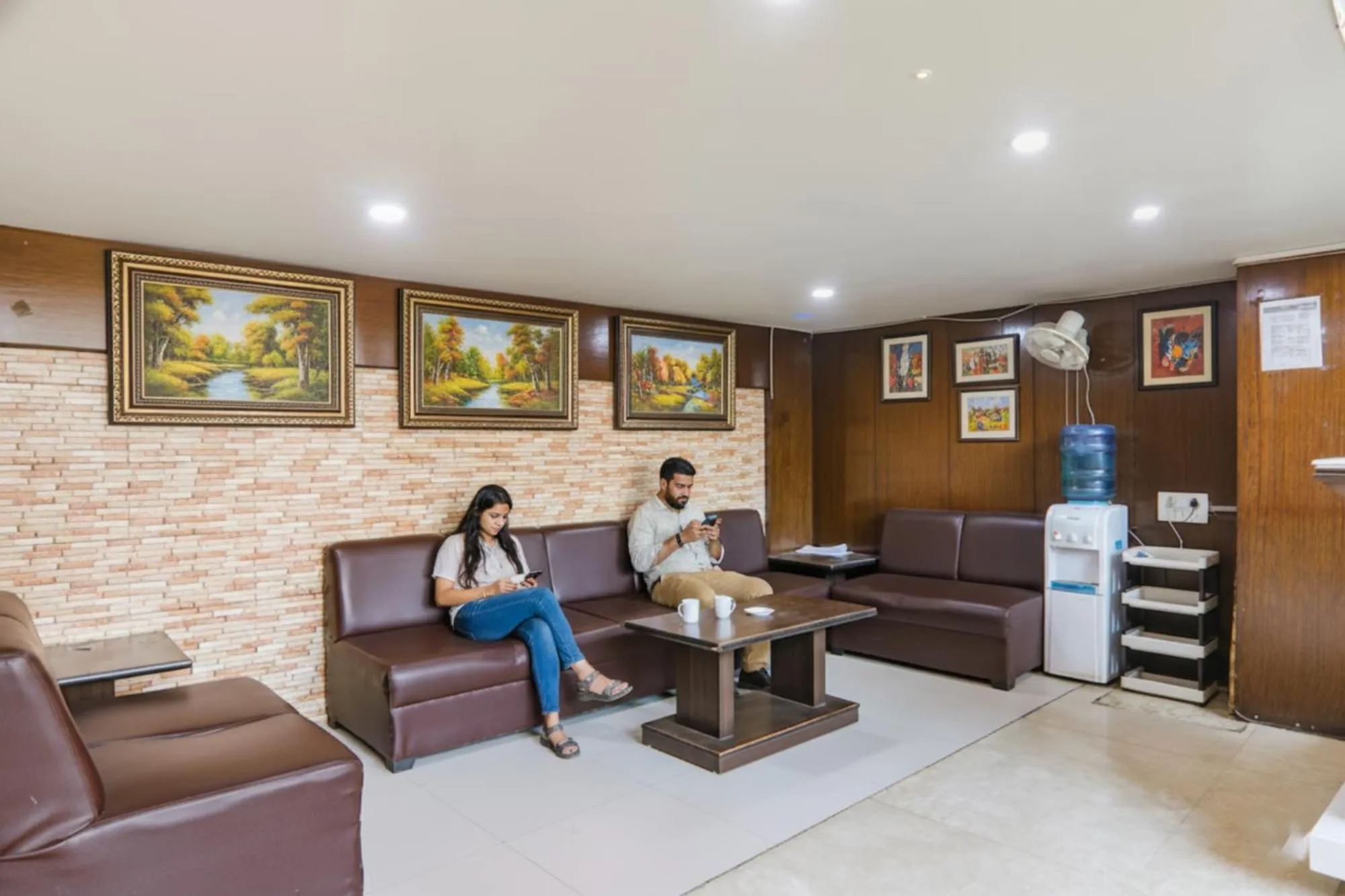 Lobby or reception in FabHotel PS International