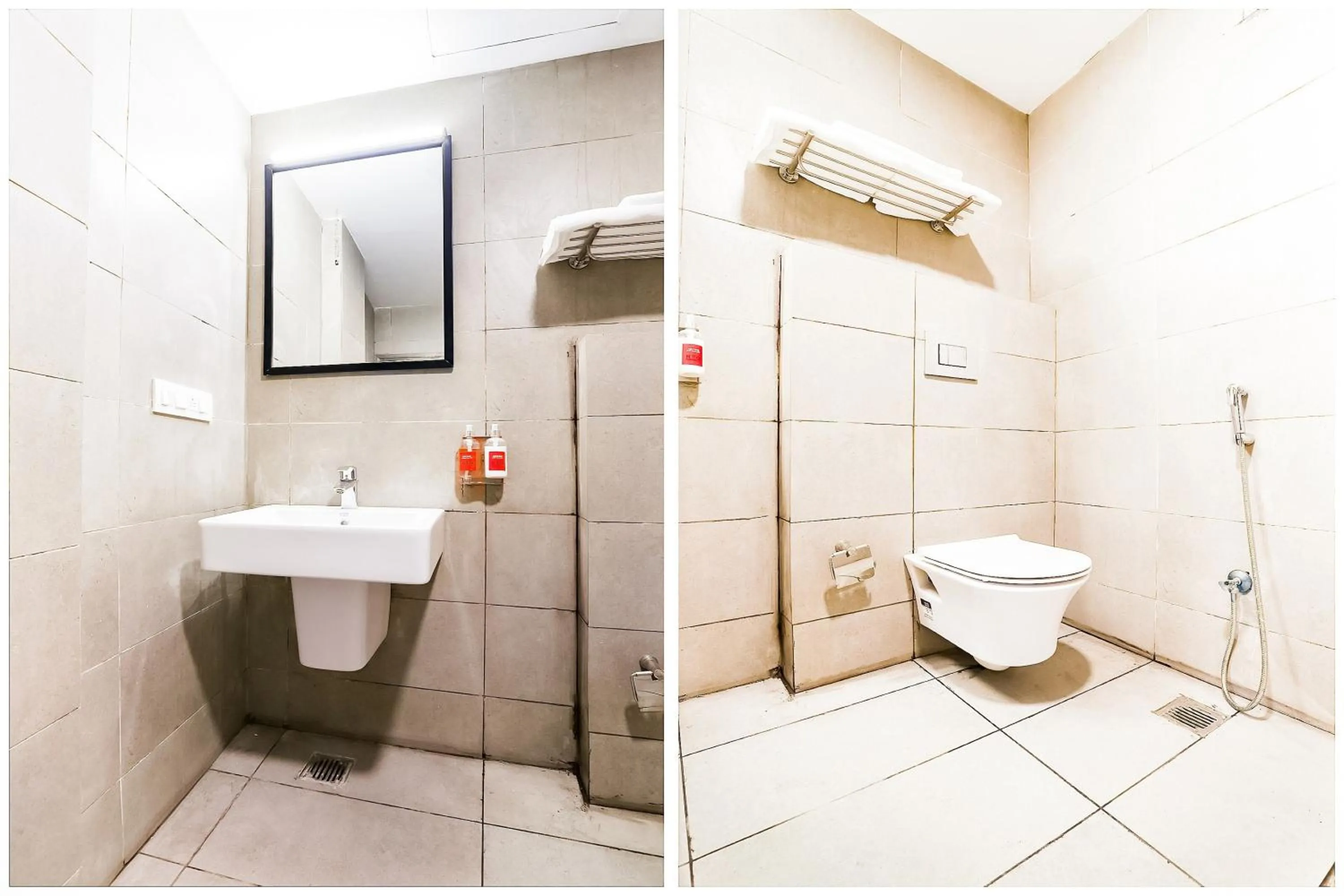 Bathroom in Townhouse Prithvi Resort Near Phoenix Palassio