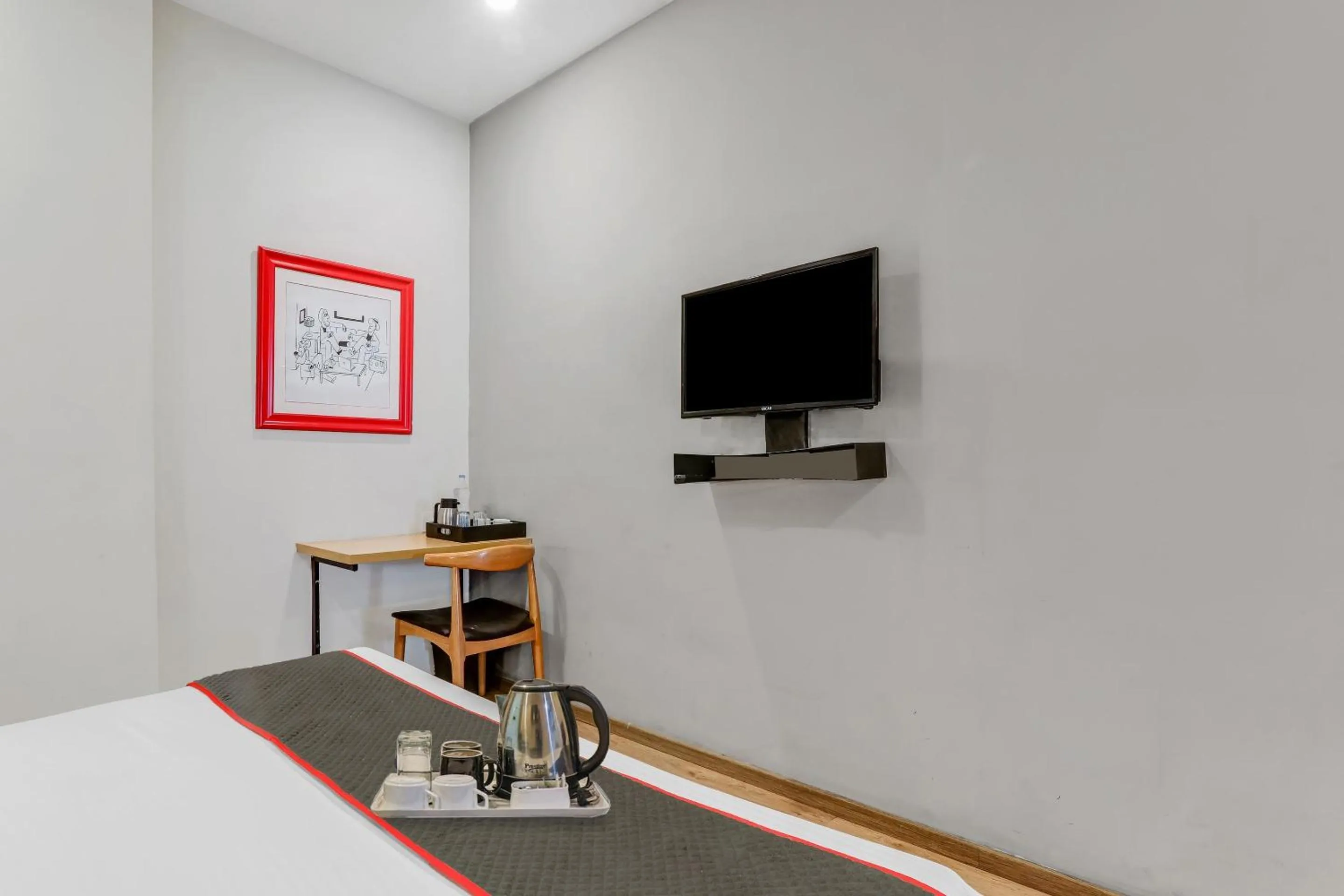 Bedroom in Super Townhouse 139 Ashiyana Smriti Upvan Near Emerald Mall Lucknow