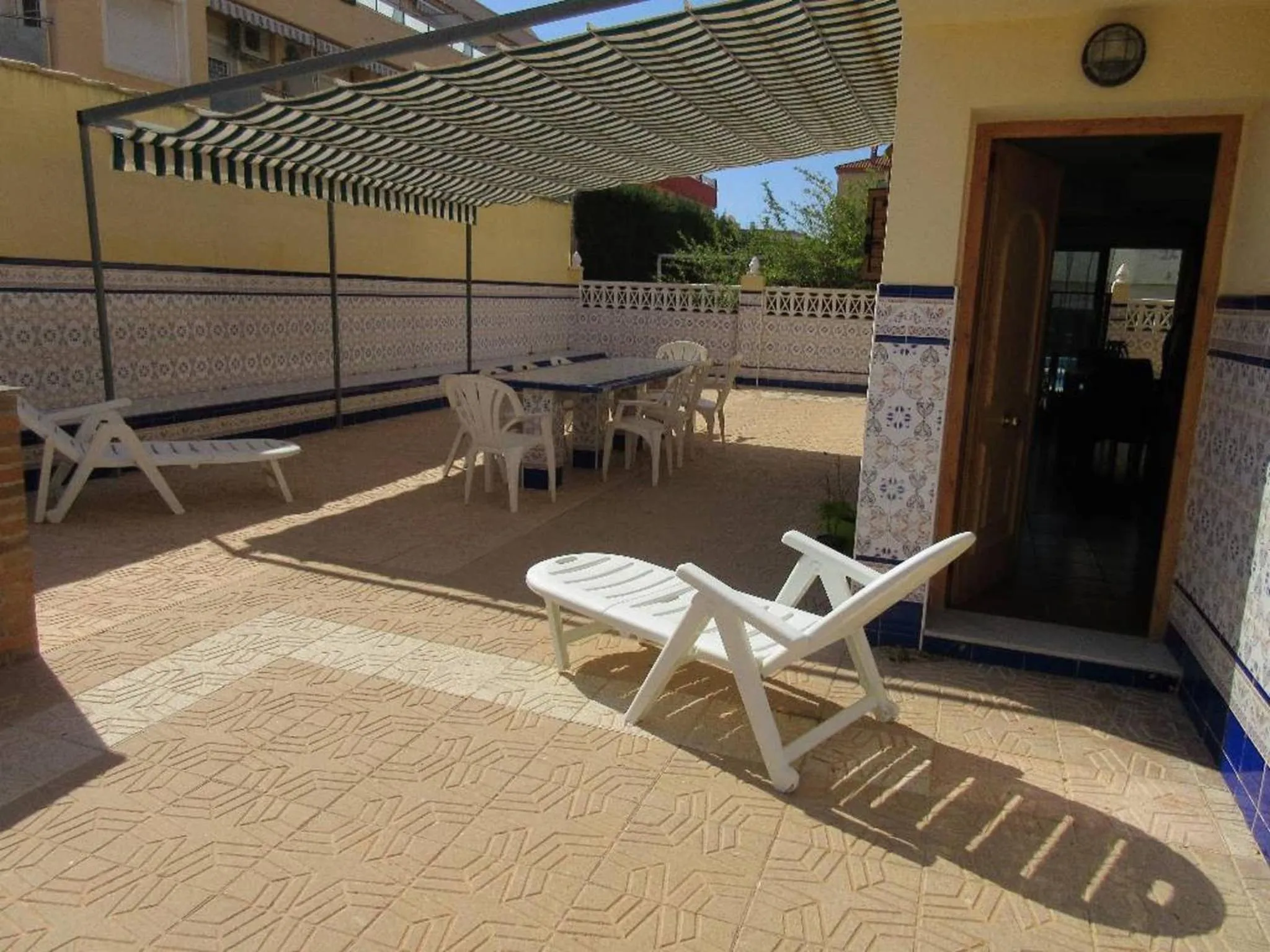 sunbed in Villa Duplex 8-10 Persons, Terrace, Swimming Pool And Bbq